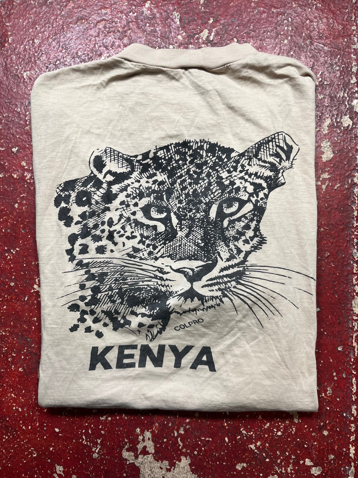 80s Kenya Leopard Tee