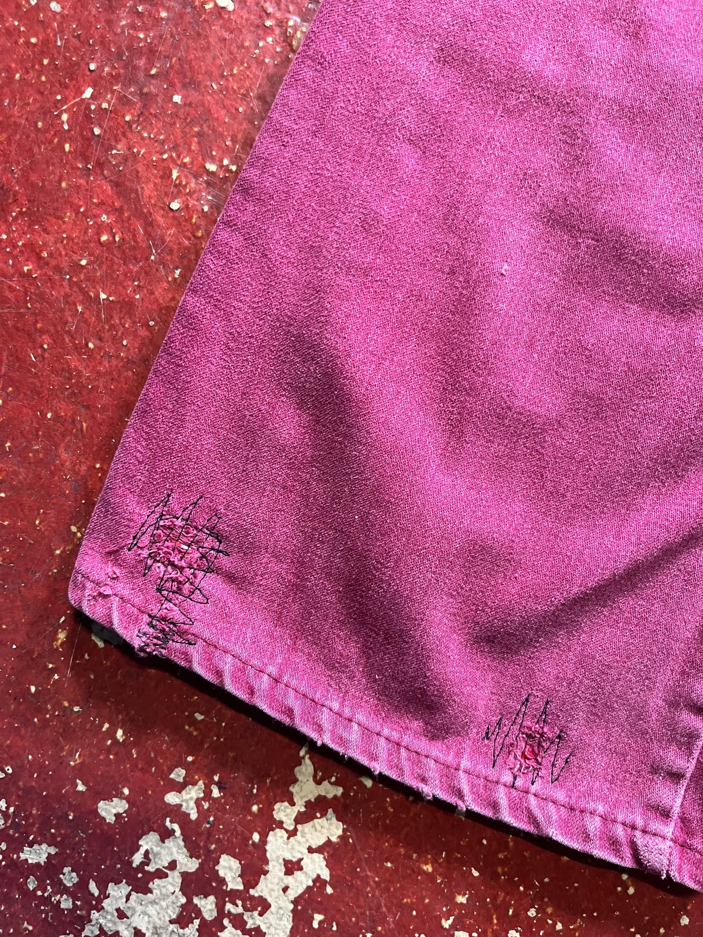 70s Ranchcraft Maroon Jeans