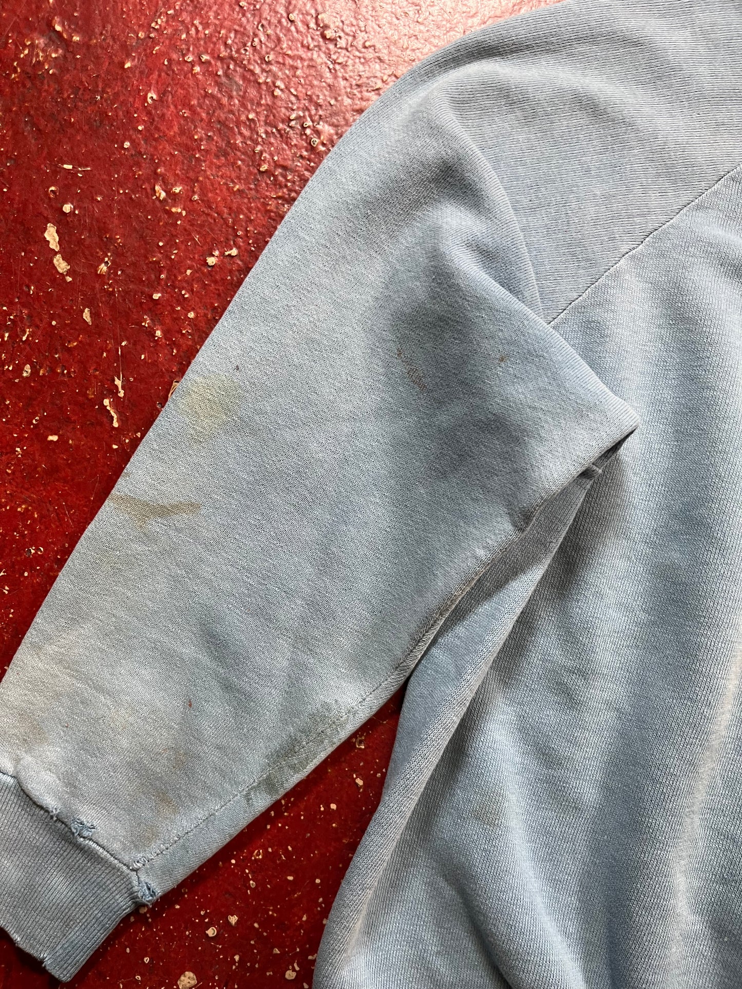 60s Light Blue Crewneck