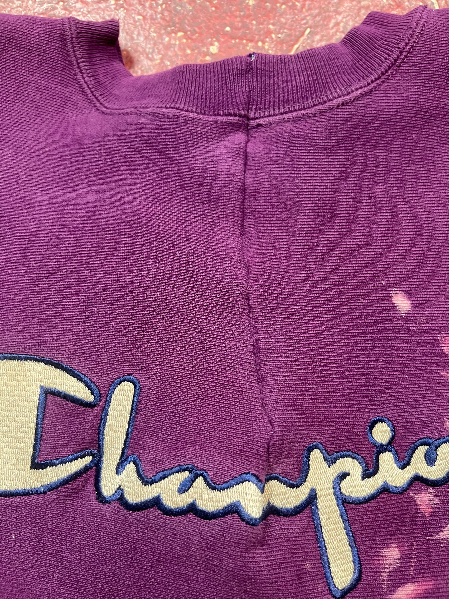 90s Champion Reverse Weave Spell Out Crewneck