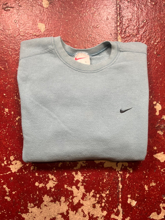 90s/00s Nike Blue Crewneck