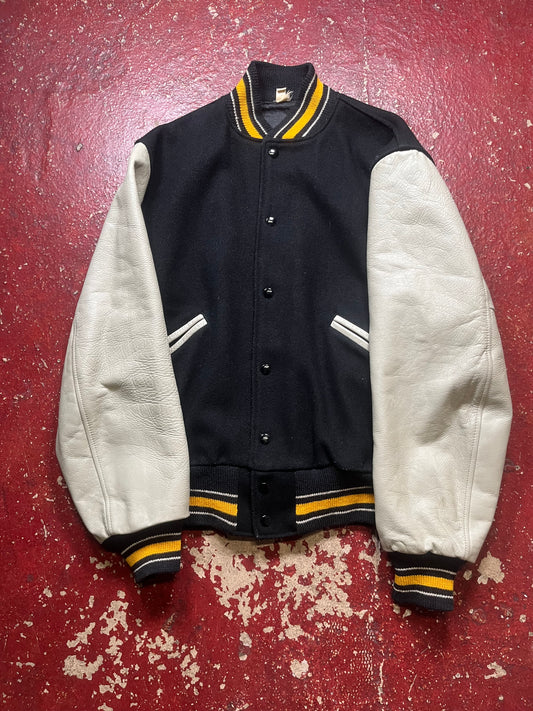 50s Butwin Black Varsity Jacket