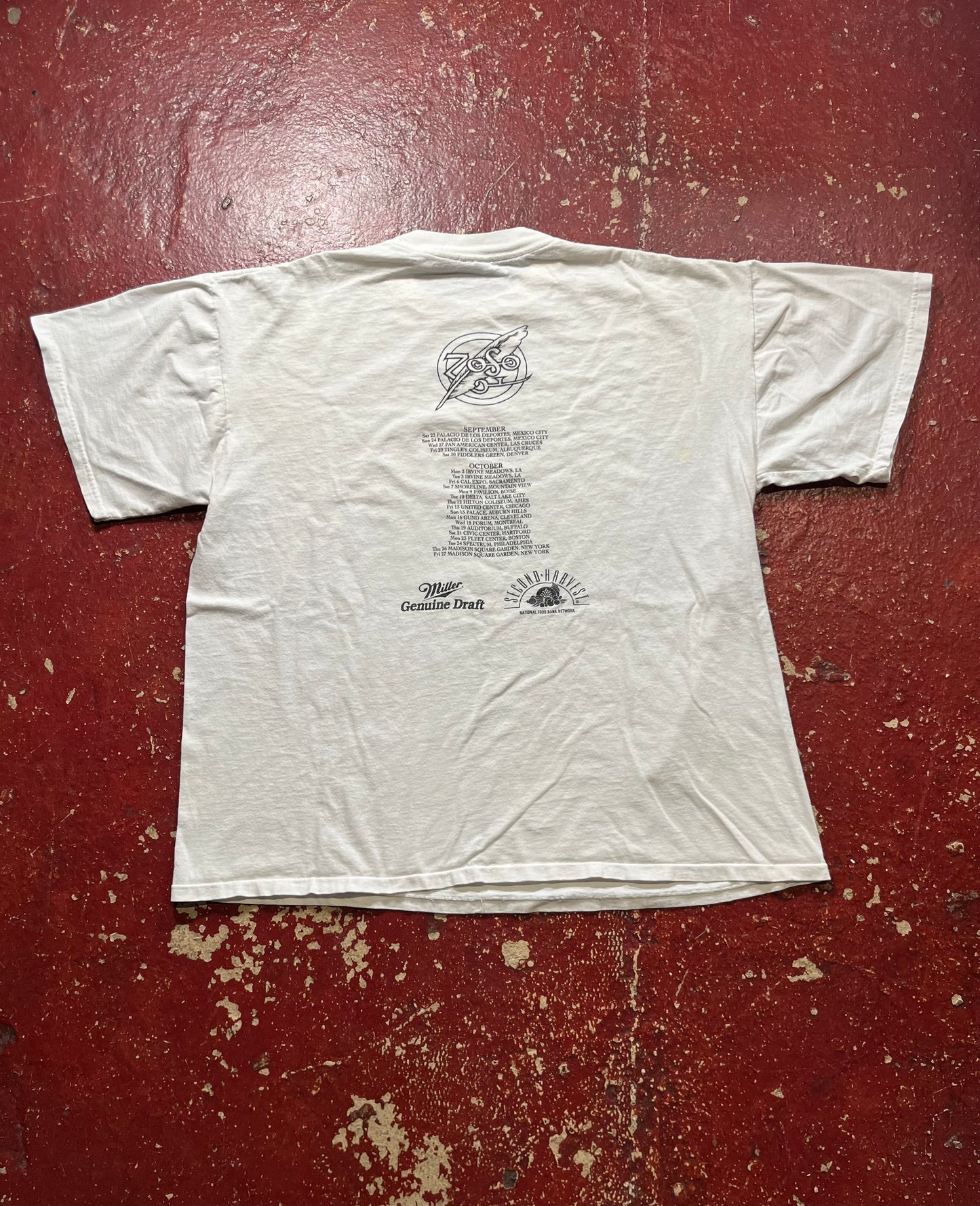 1995 Jimmy Page & Robert Plant Tee