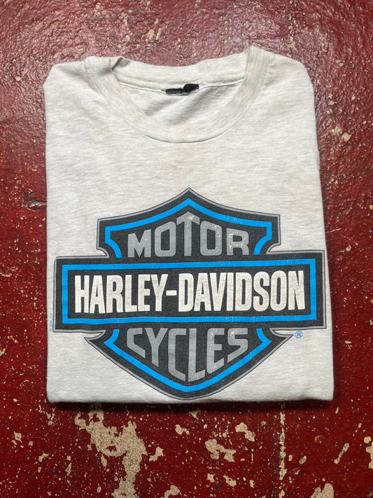 1996 Harley Davidson Flames Long Sleeve Shirt