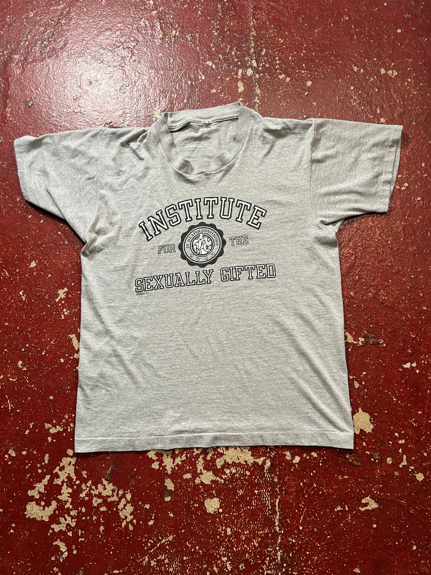 1985 Institute Of Sexually Gifted Tee