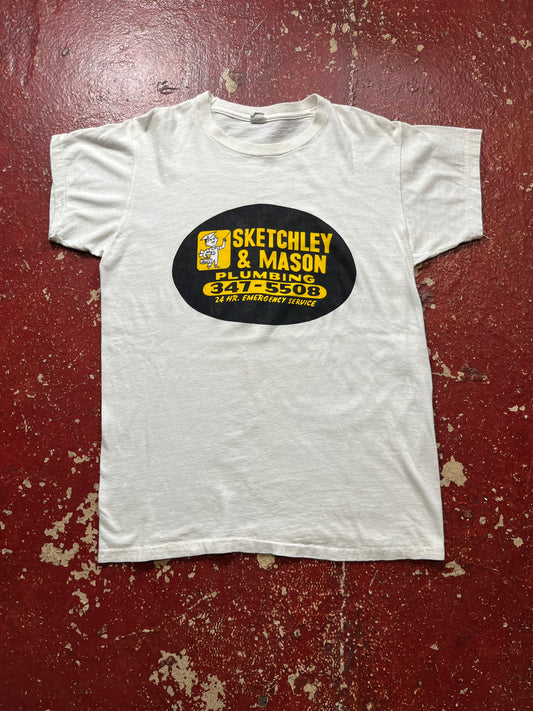 60s Sketchley & Mason Plumbing Tee