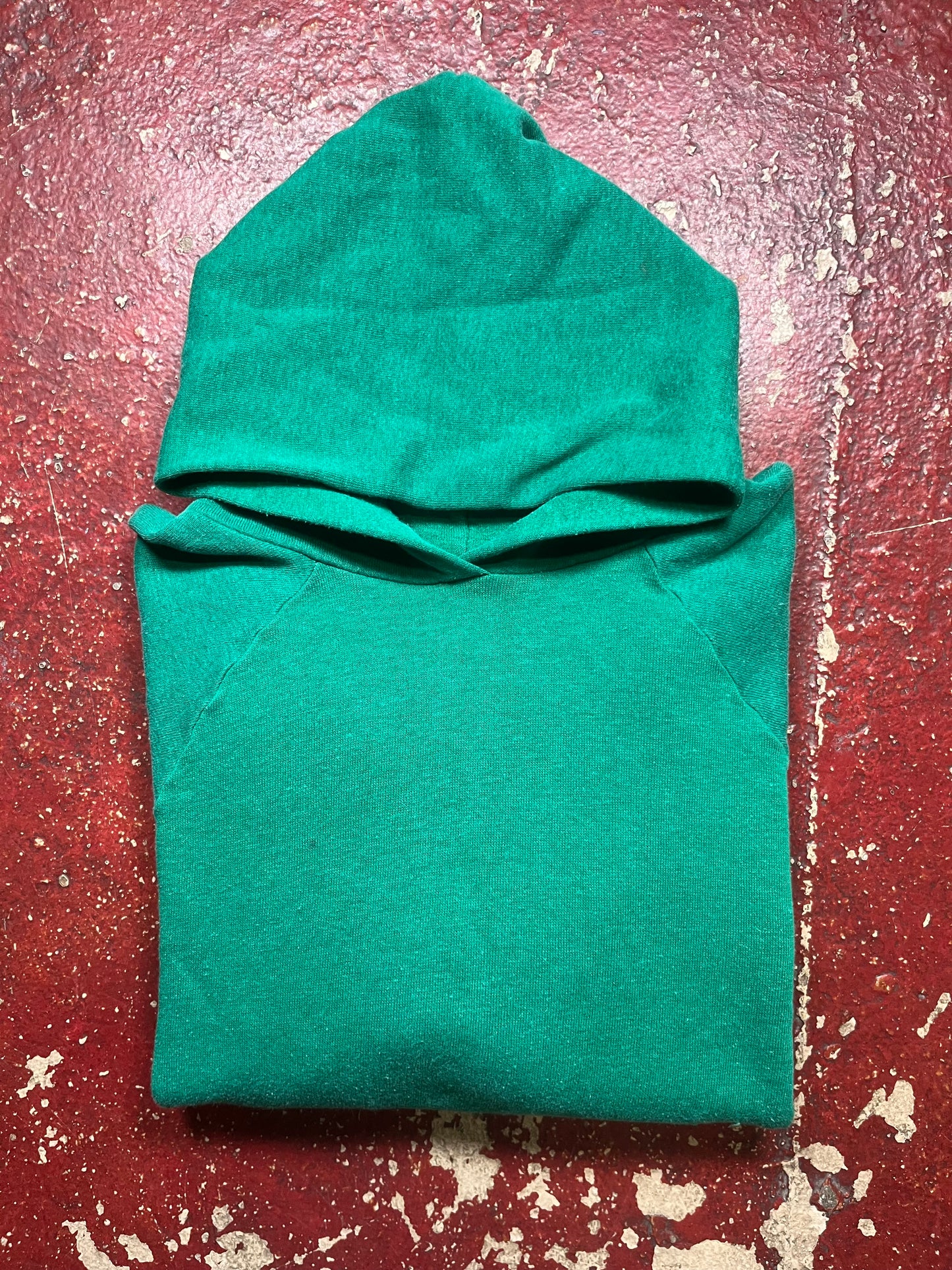 70s Green Hoodie