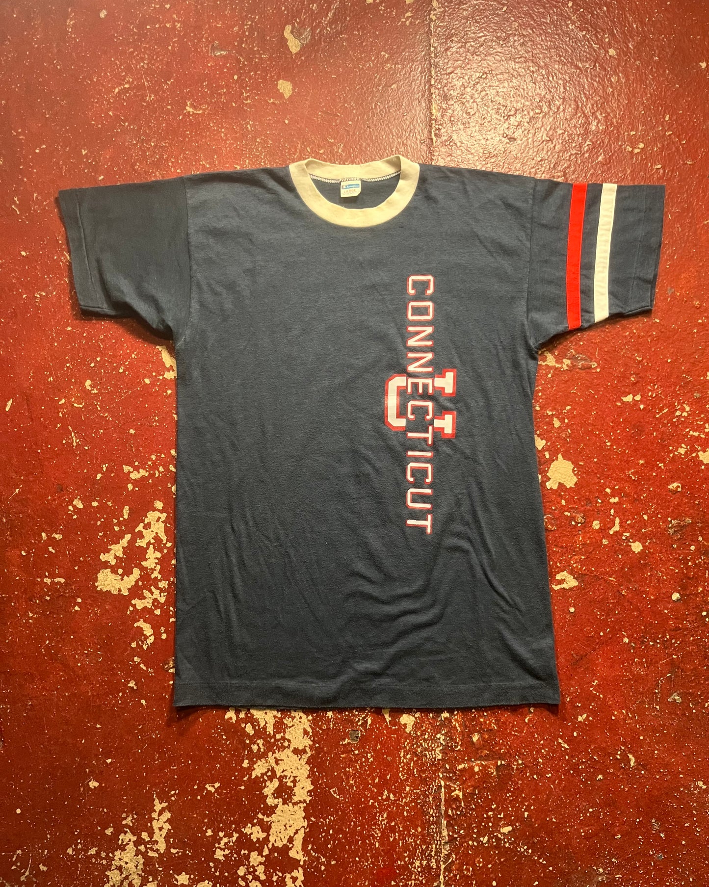 70s Champion University Of Connecticut Tee