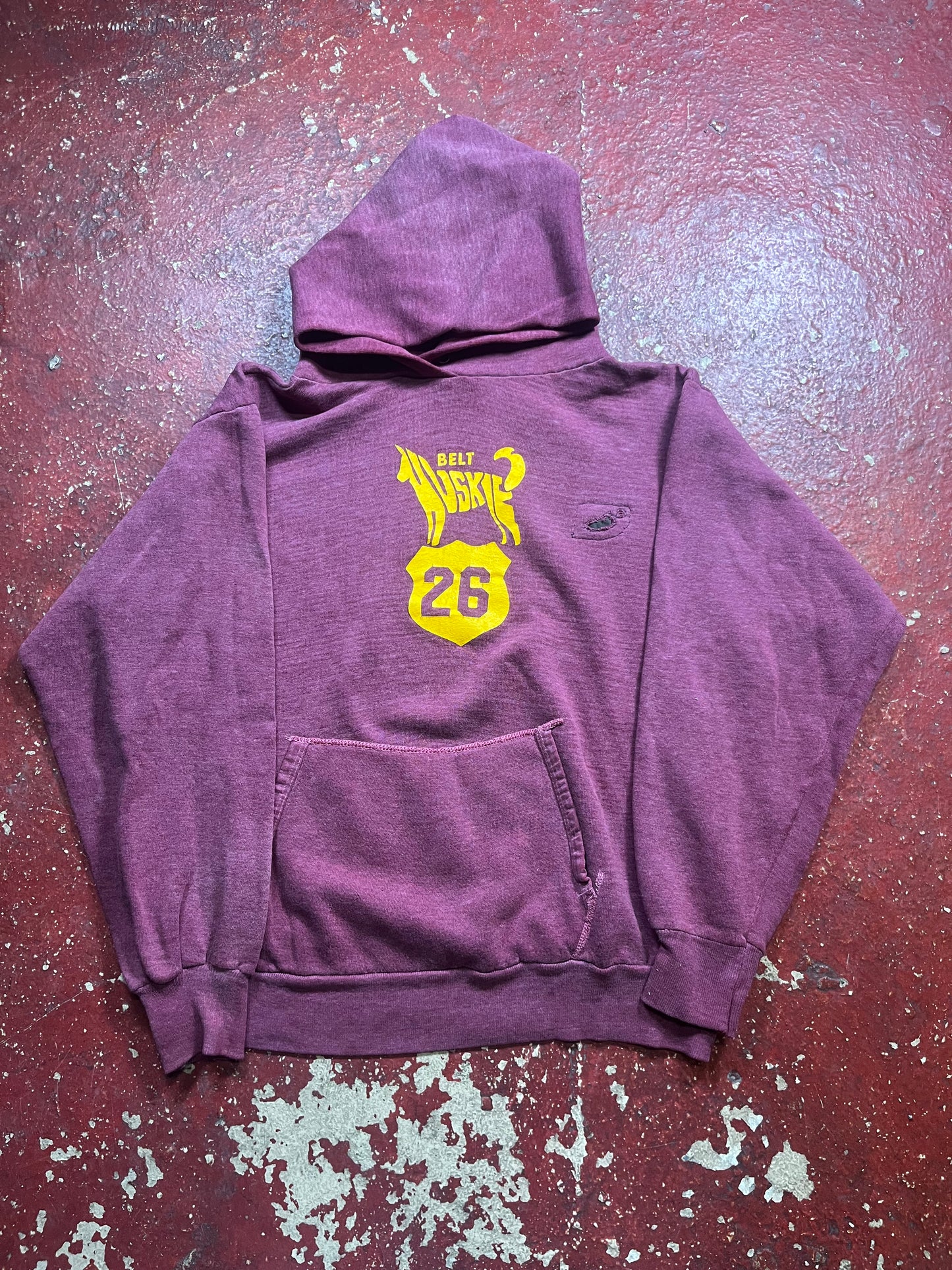 70s Belt Huskie Hoodie