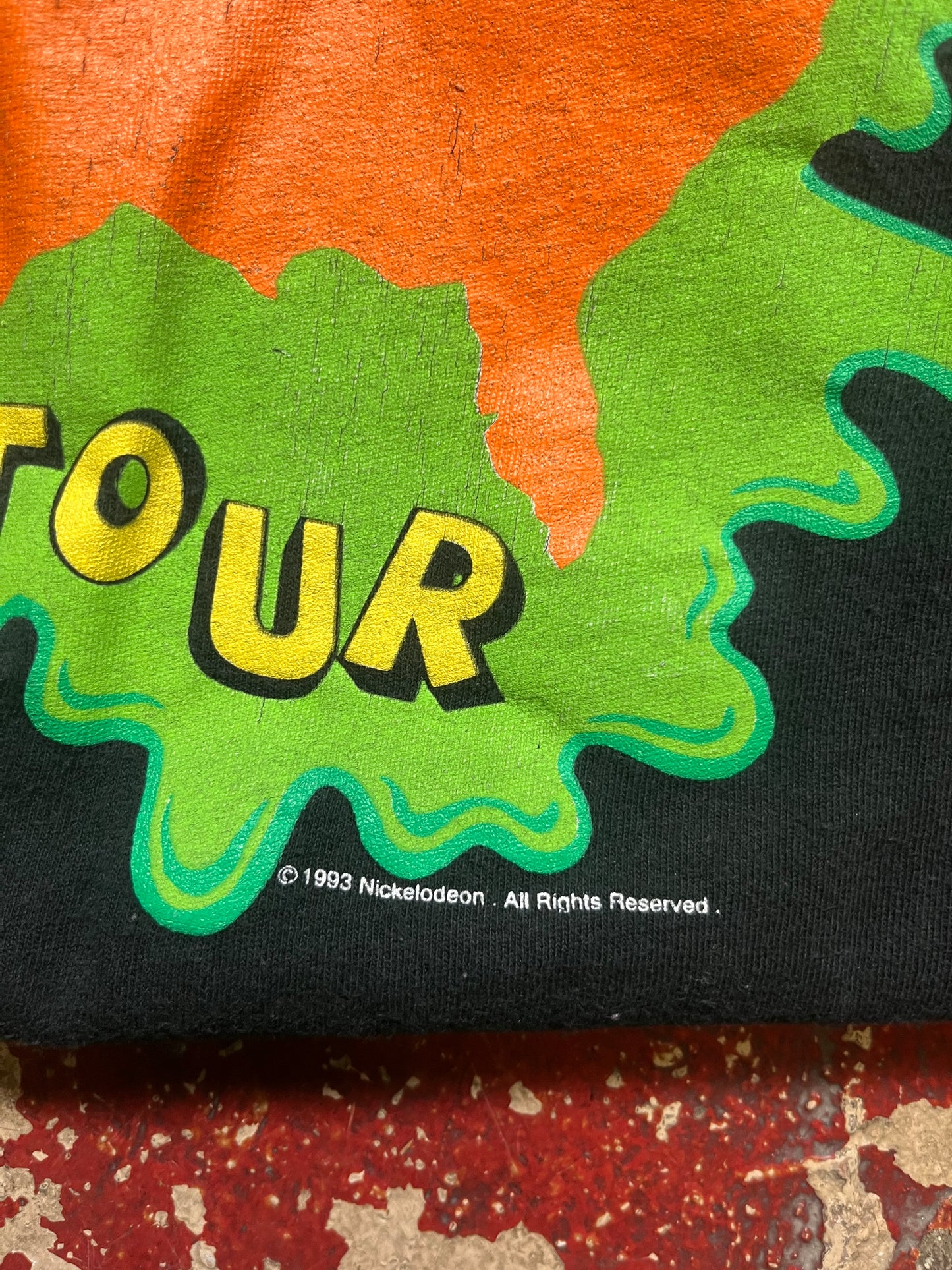 1993 Nickelodeon Live Tour Tee