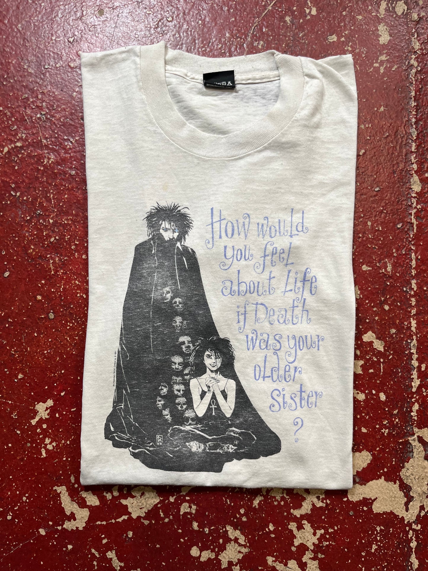1991 Sandman “Death Is Your Sister” Tee