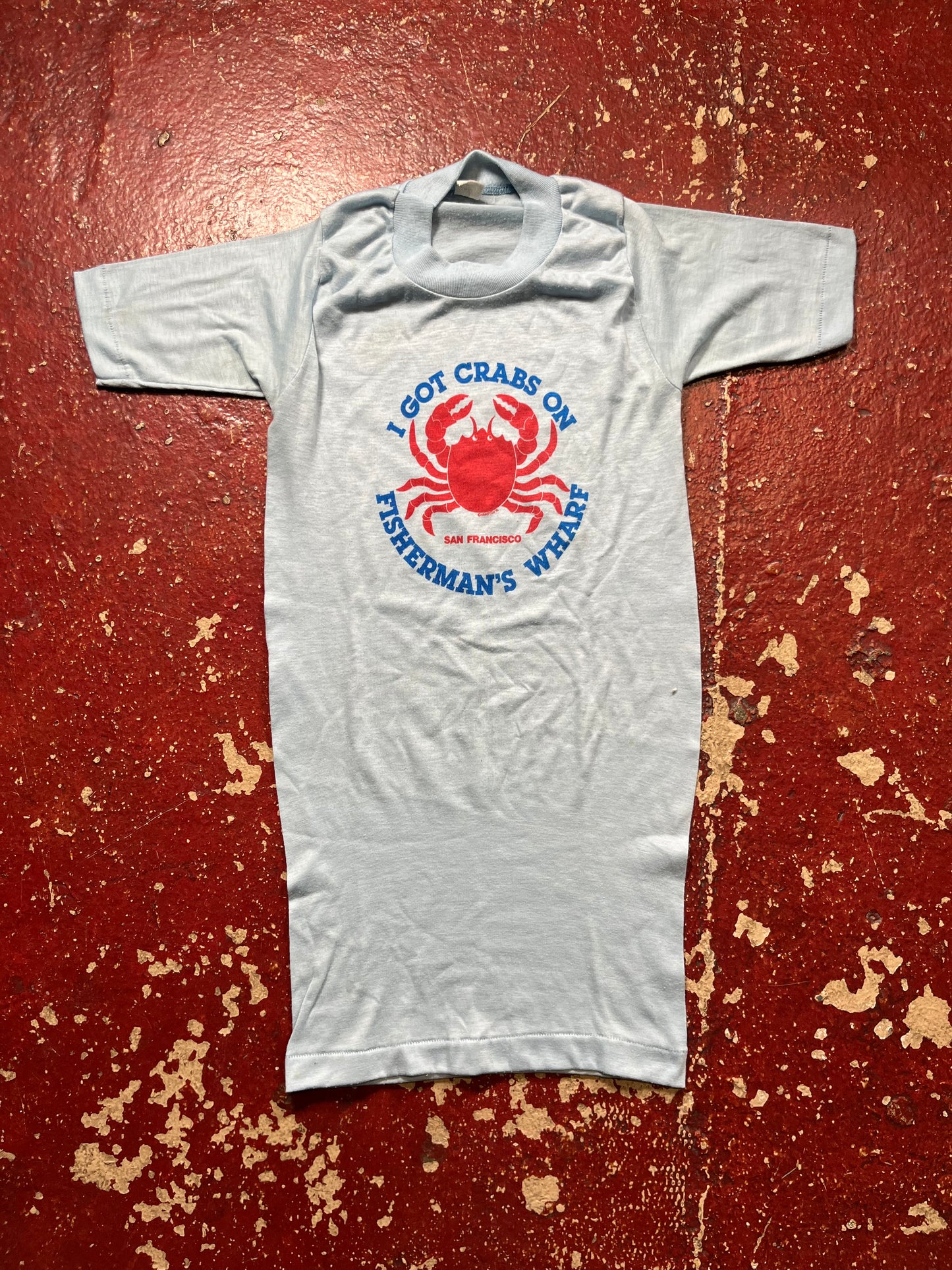 1976 Crabs Fisherman’s Wharf Tee