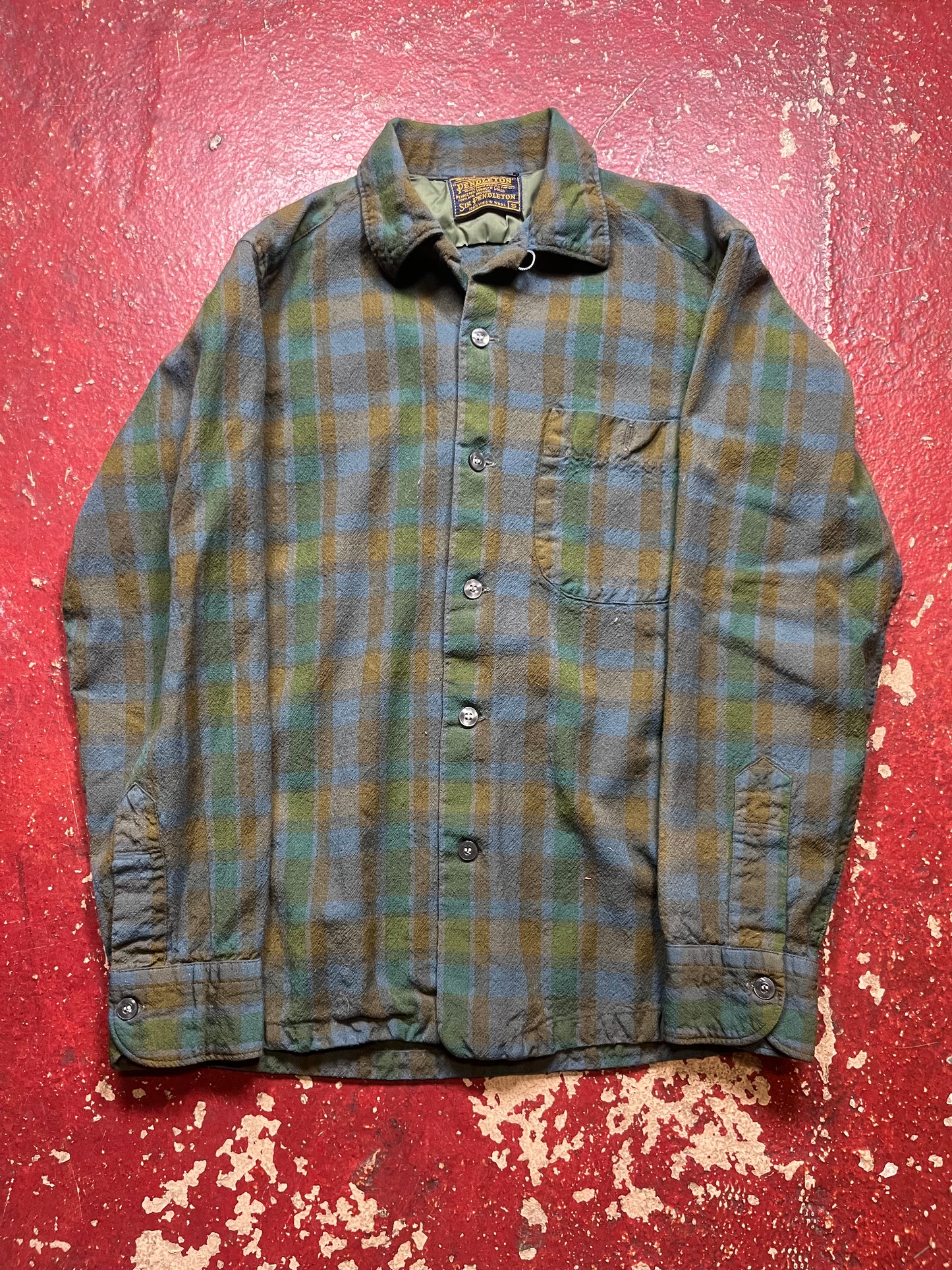 60s Pendleton Loop Collar Flannel