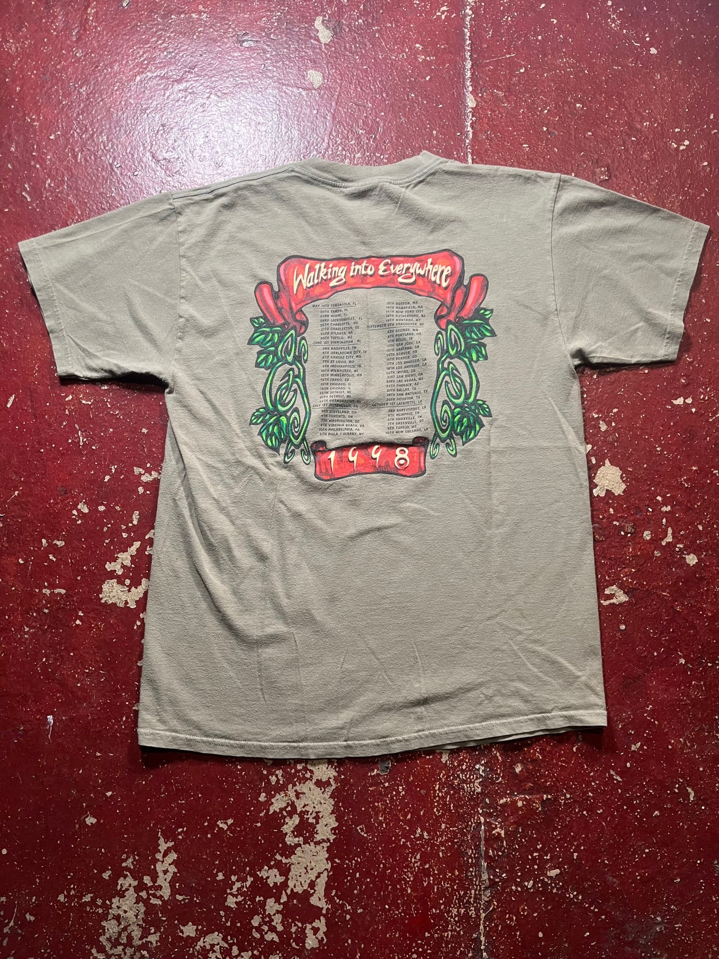 1998 Page & Plant “Walking Into Everywhere” Tee