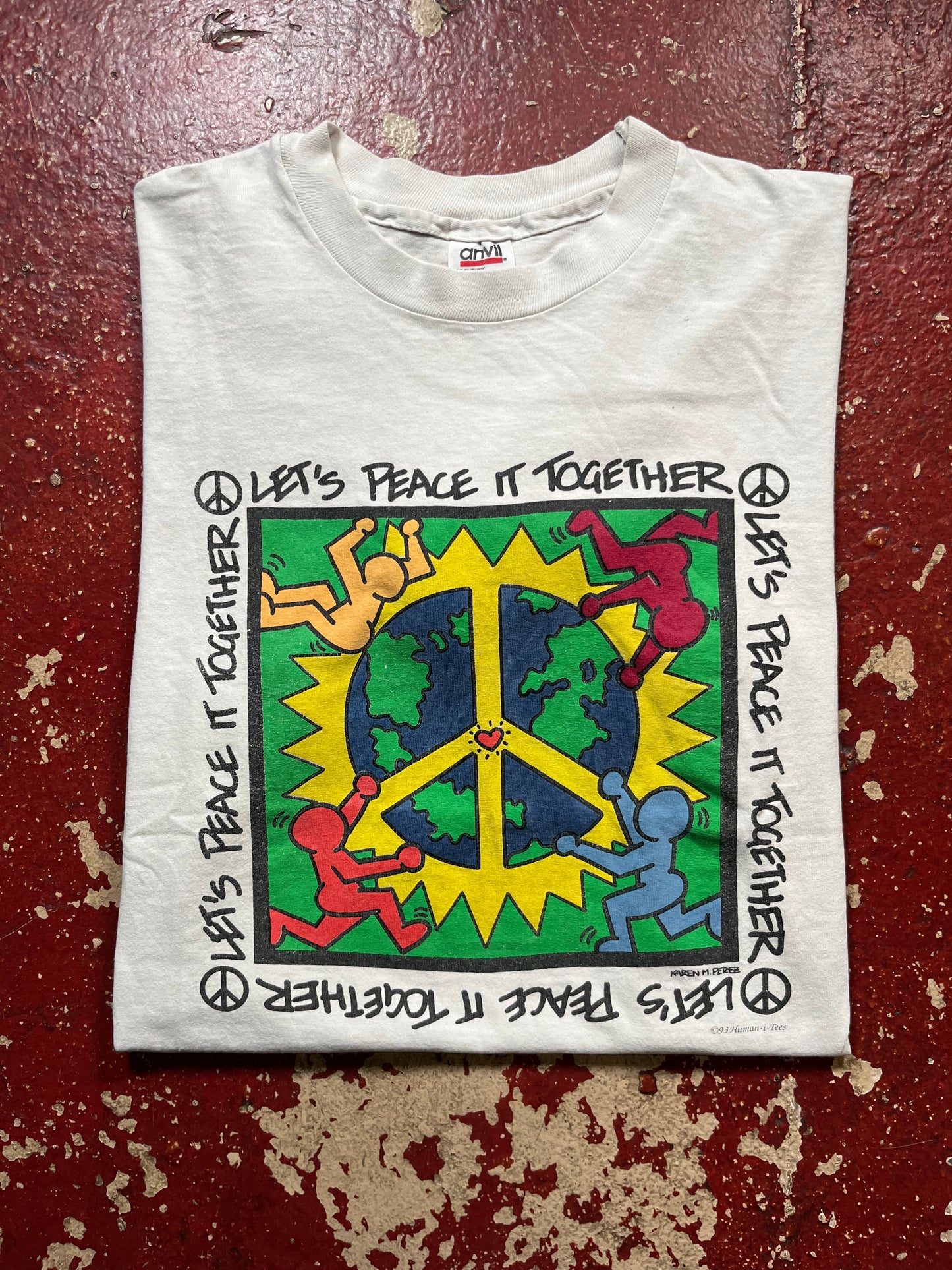 1993 Let’s Peace It Together Tee