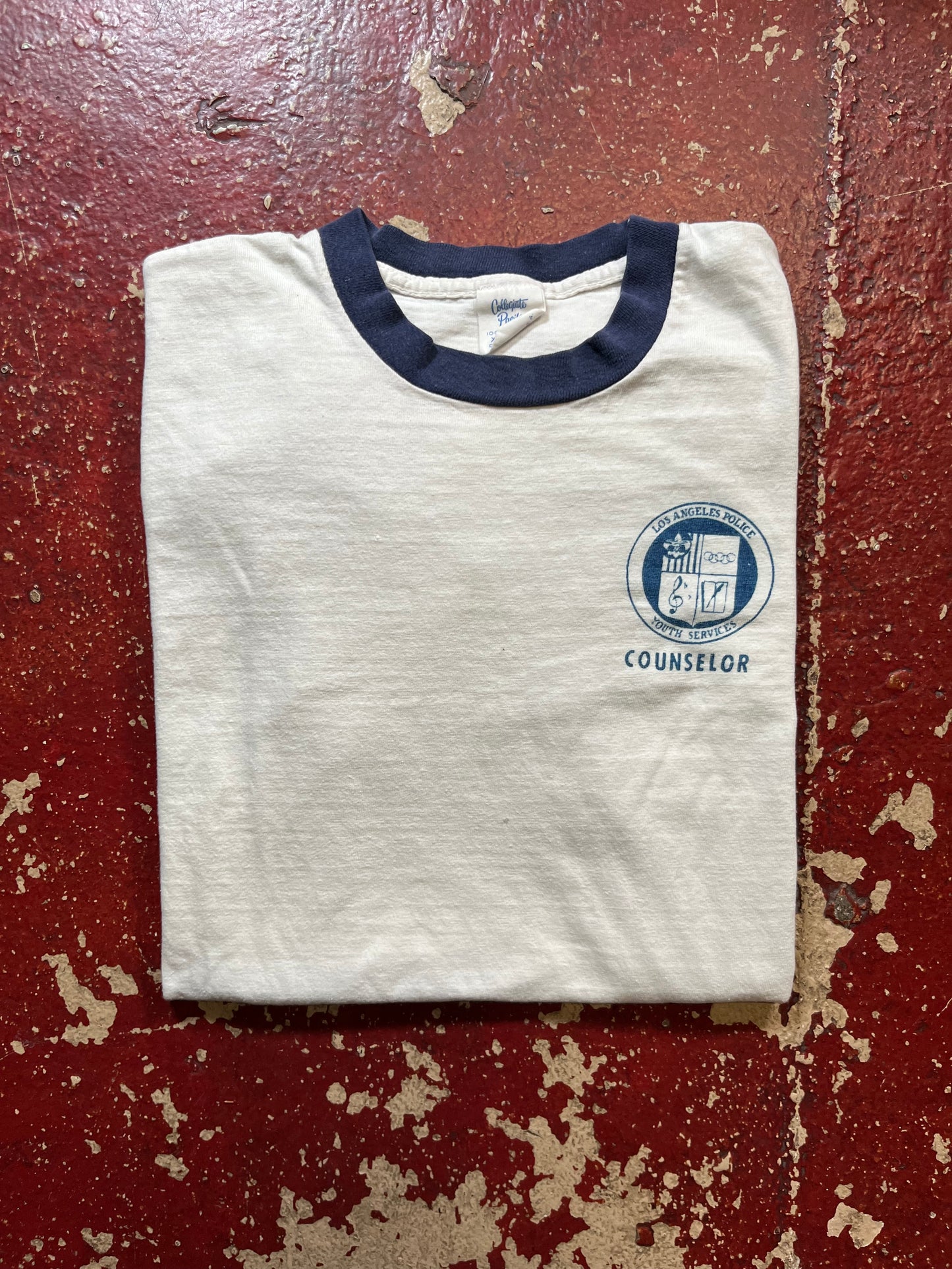 70s/80s Los Angeles Police Ringer Tee