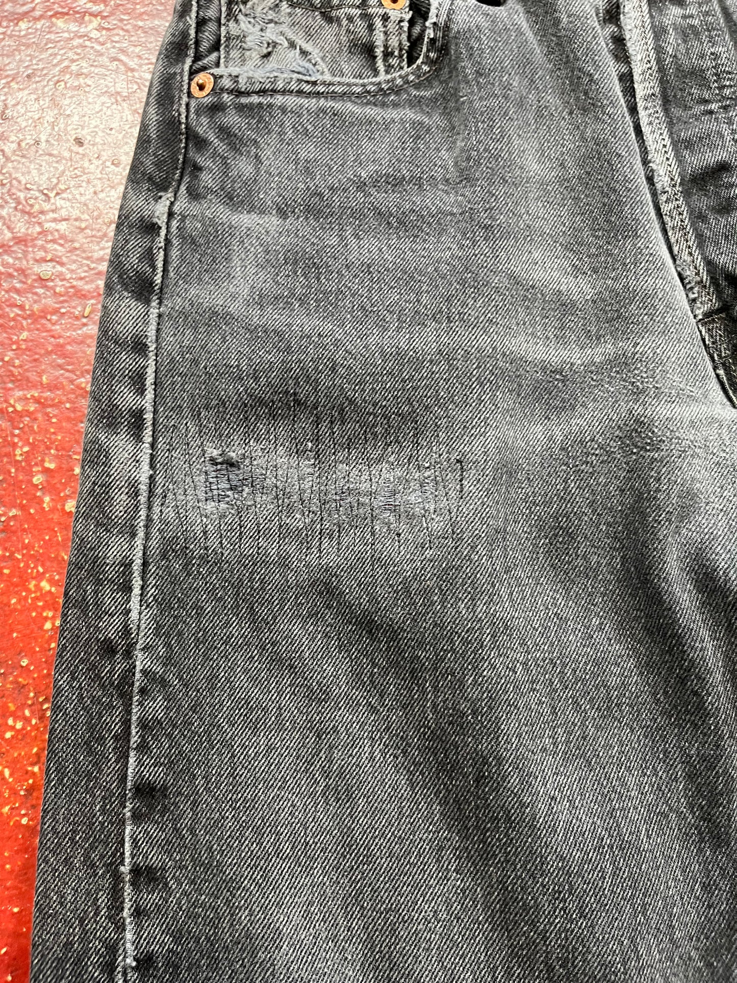 90s Levi’s 501s Black Jeans
