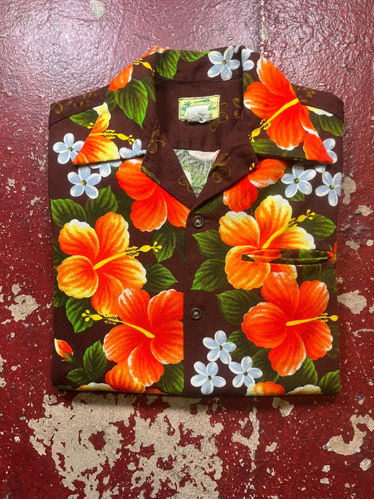 60s Ui-Miakai Hawaiian Shirt