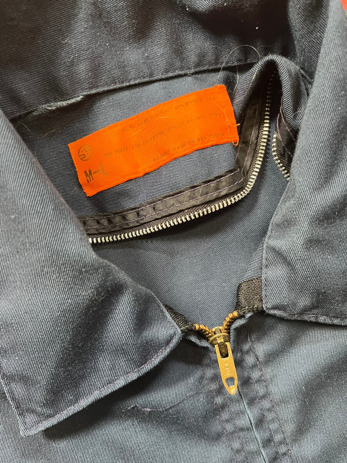 70s Blue Work Jacket