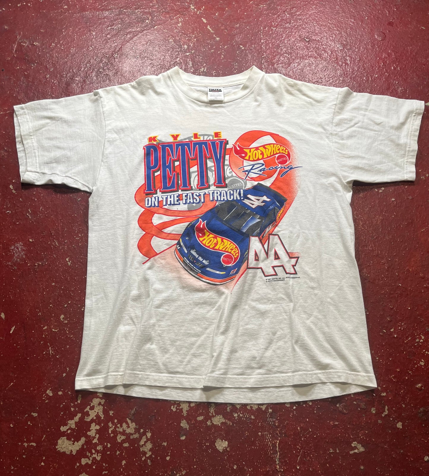 1997 Kyle Petty Hot Wheels Tee