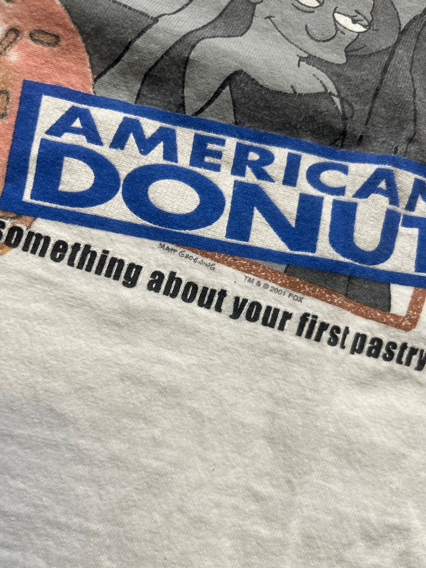 2001 The Simpsons “American Donut” Tee