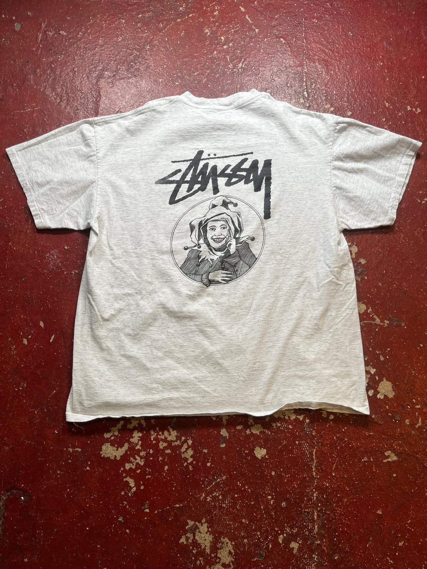 90s Stussy Bootleg Jester Tee