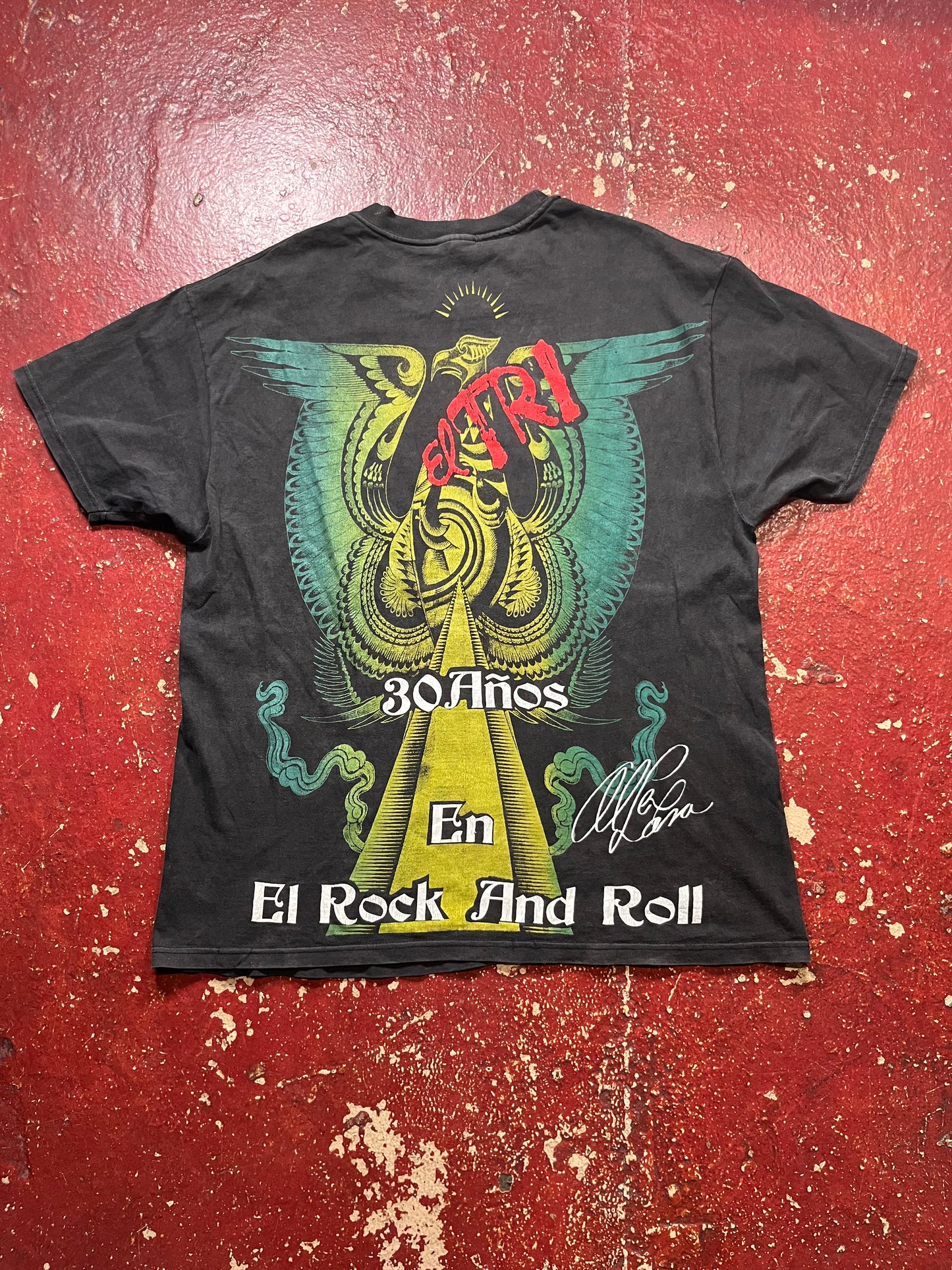 90s El Tri “30 Years In Rock Roll” Tee