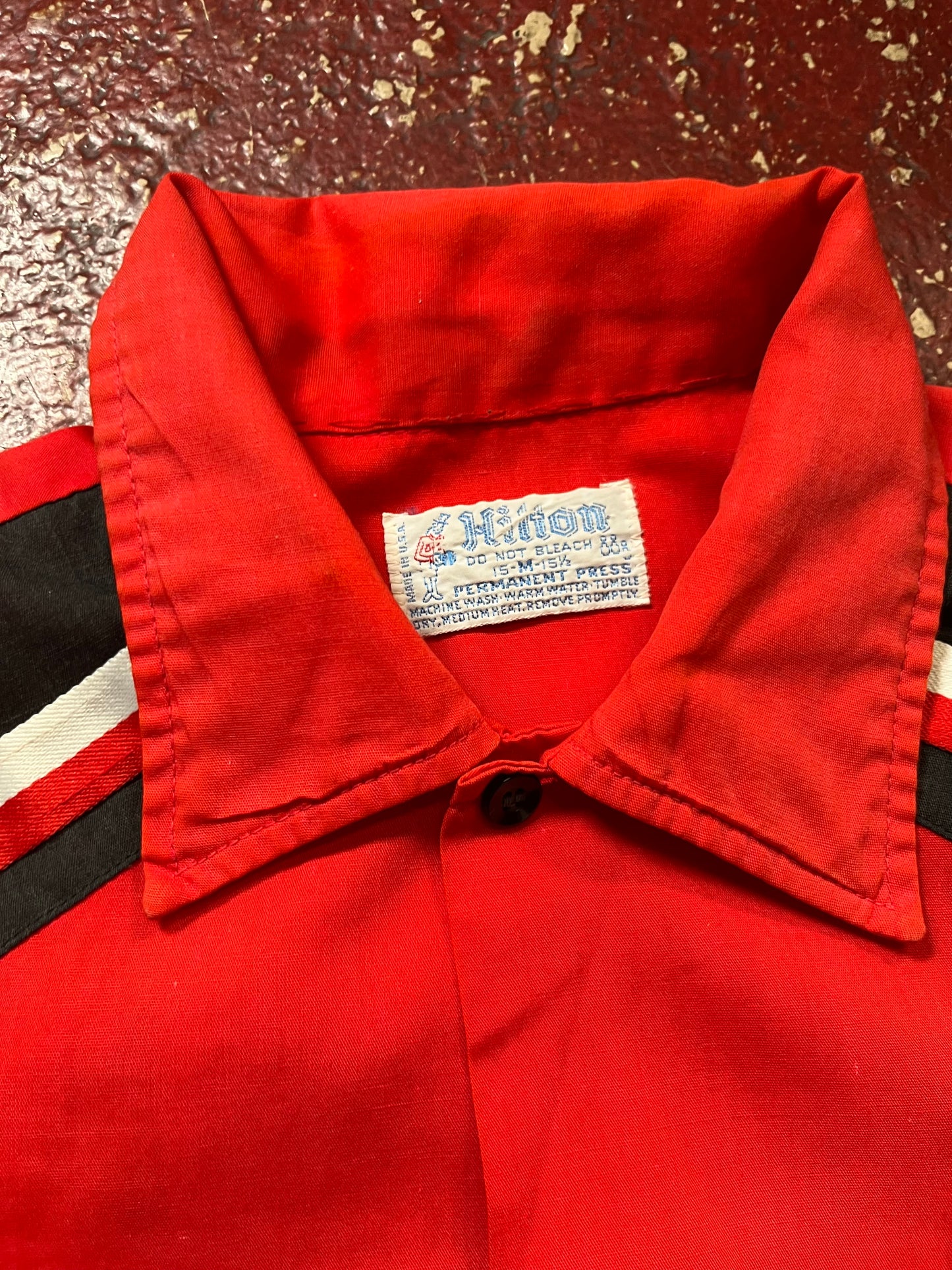 70s Hilton Burger & Beer Bowling Shirt