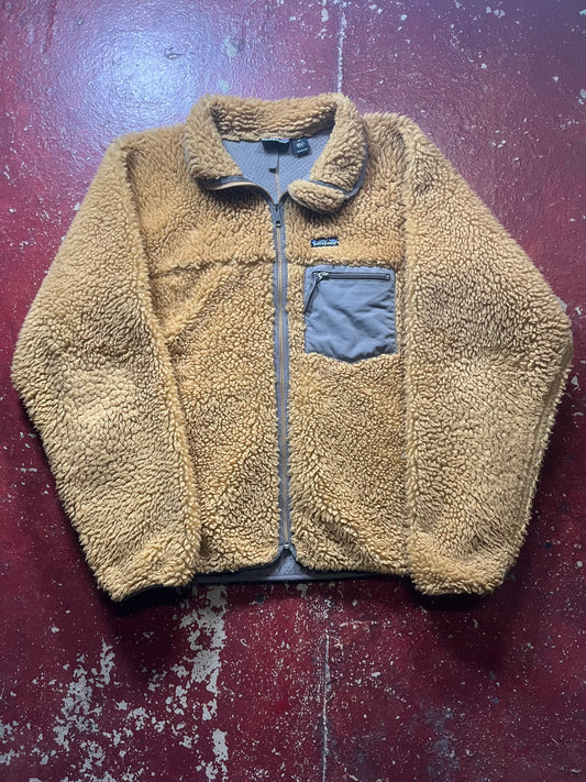 00s Patagonia Deep Pile Gold Jacket