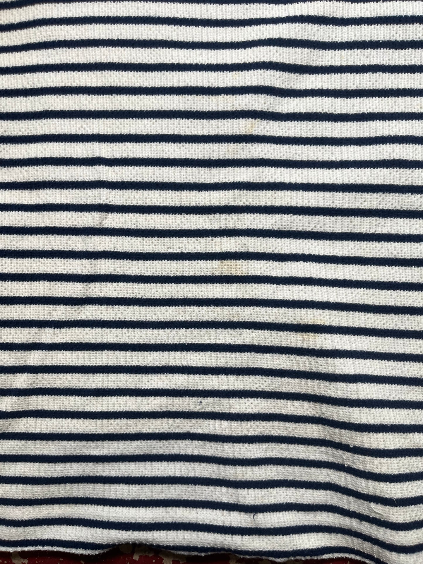 60s Blue & White Striped Tank Top