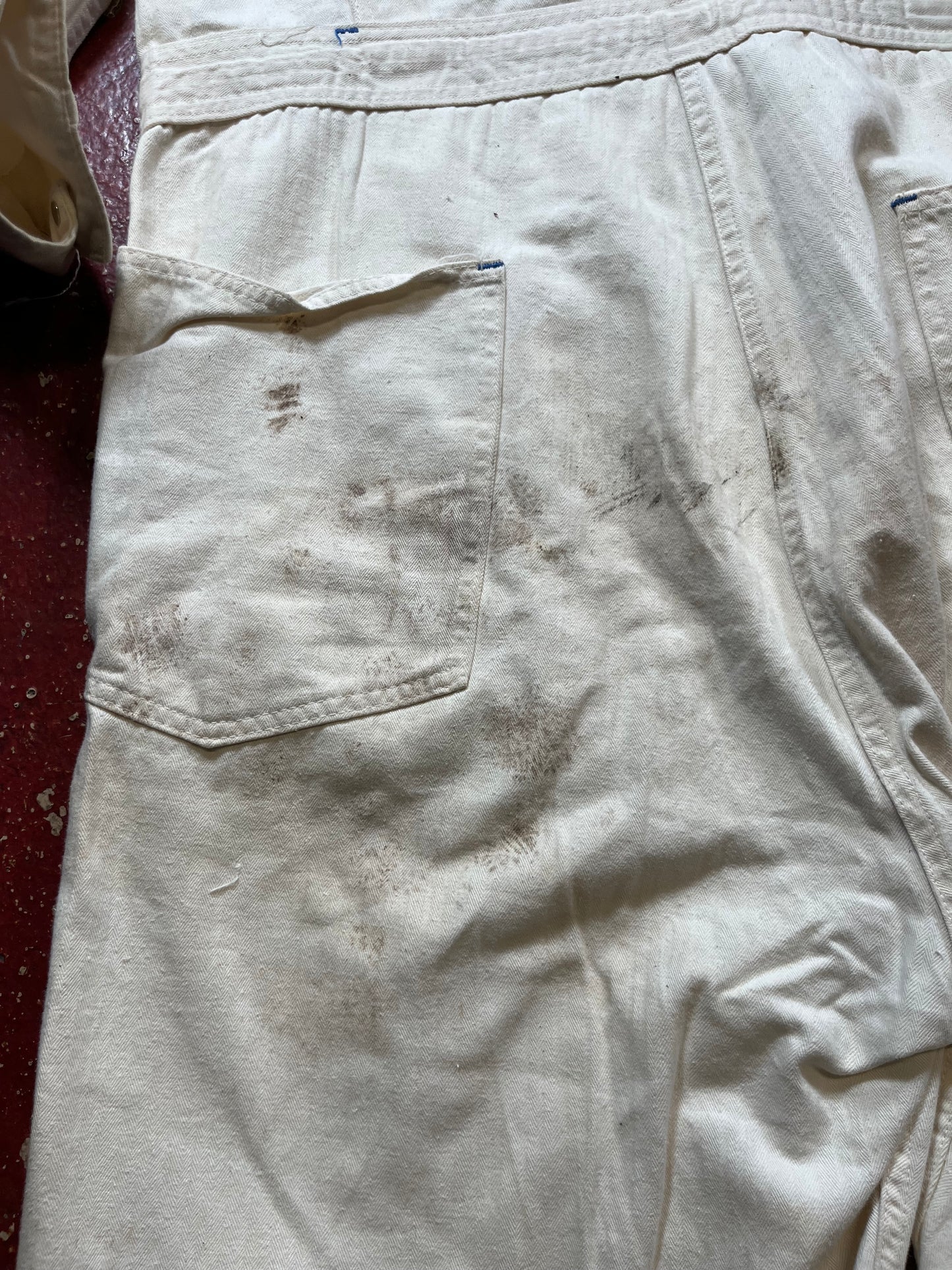 40s/50s Calco White Coveralls