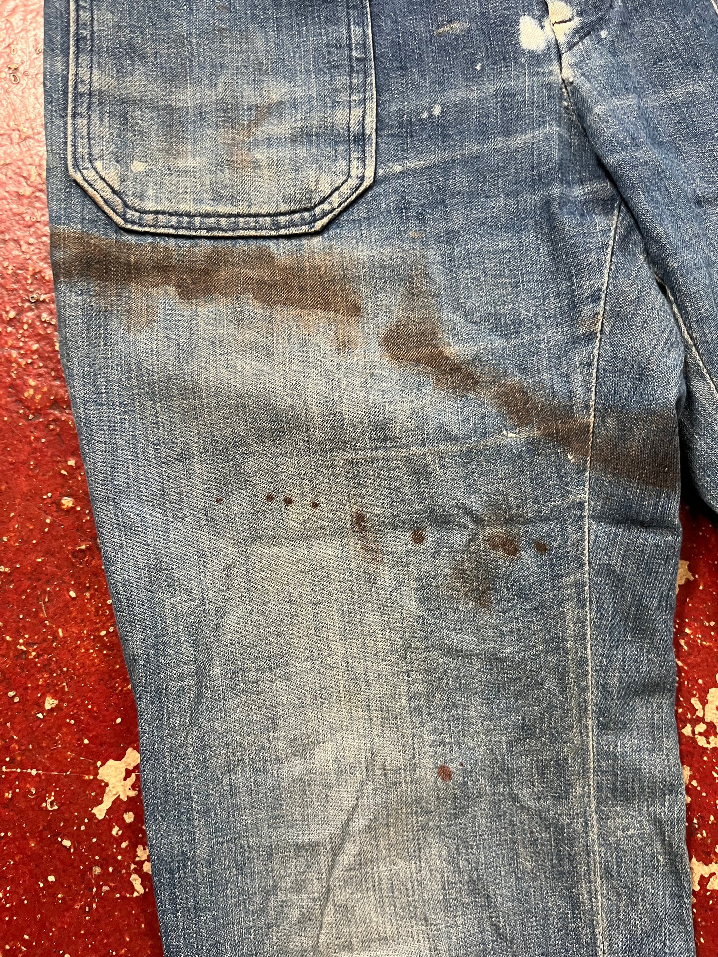 60s Seafarer Front Button Fly Jeans