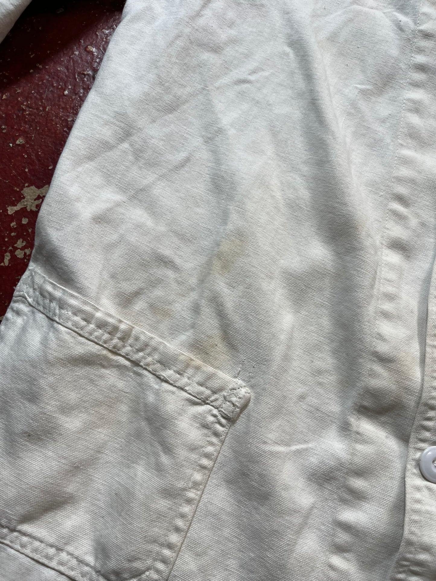 40s Snower White Work Jacket