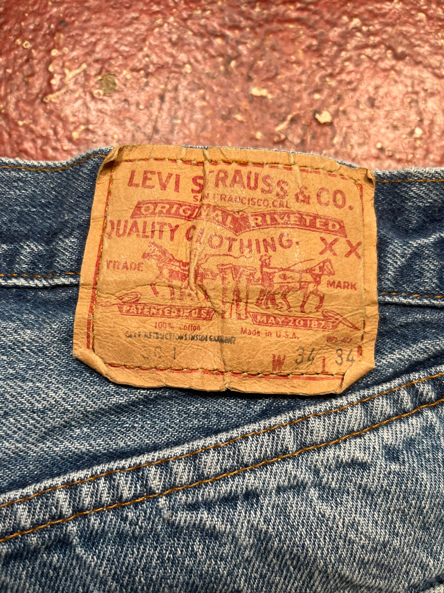 80s Levis 501s Jeans