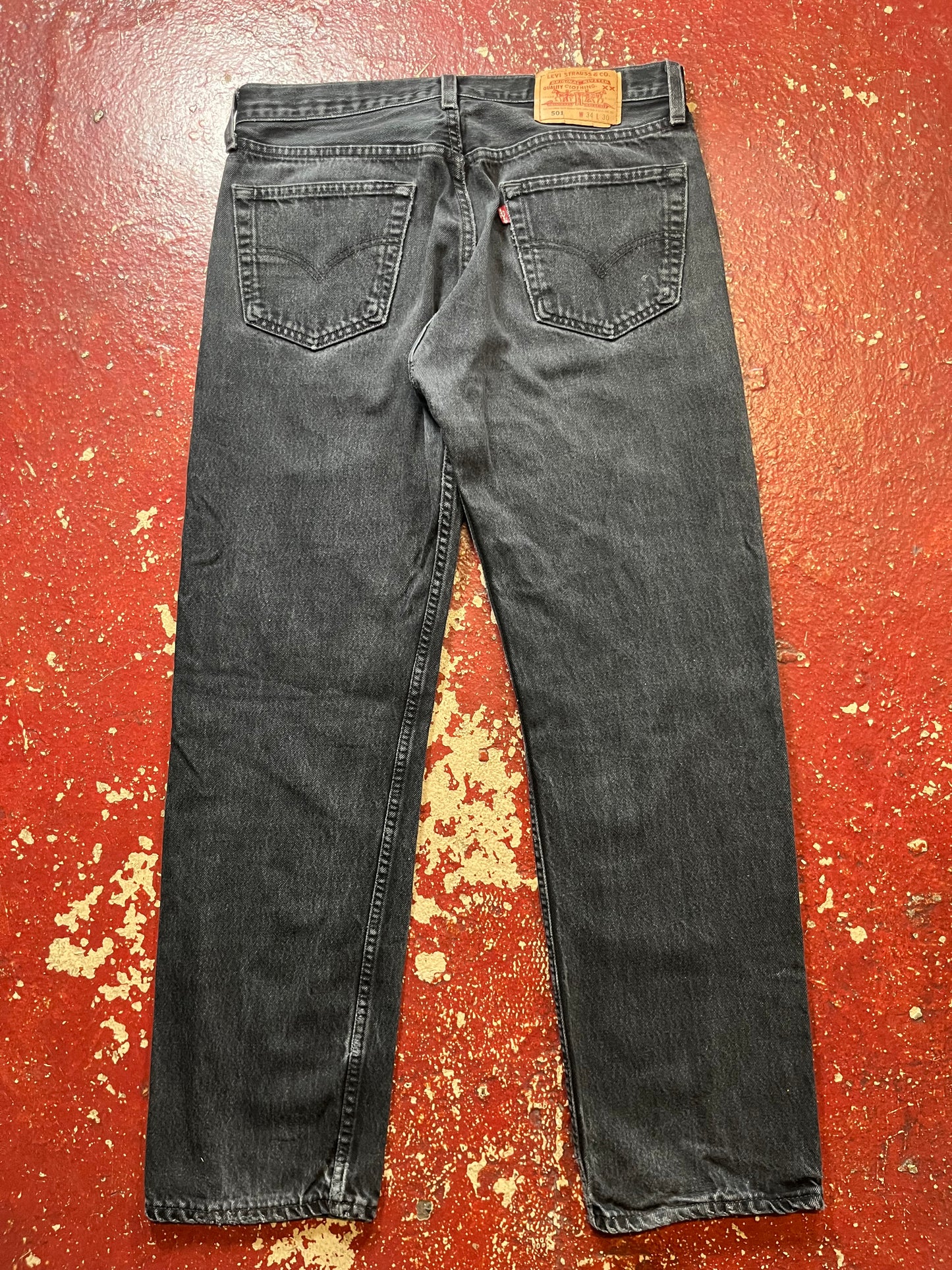90s Levi’s 501s Black Jeans