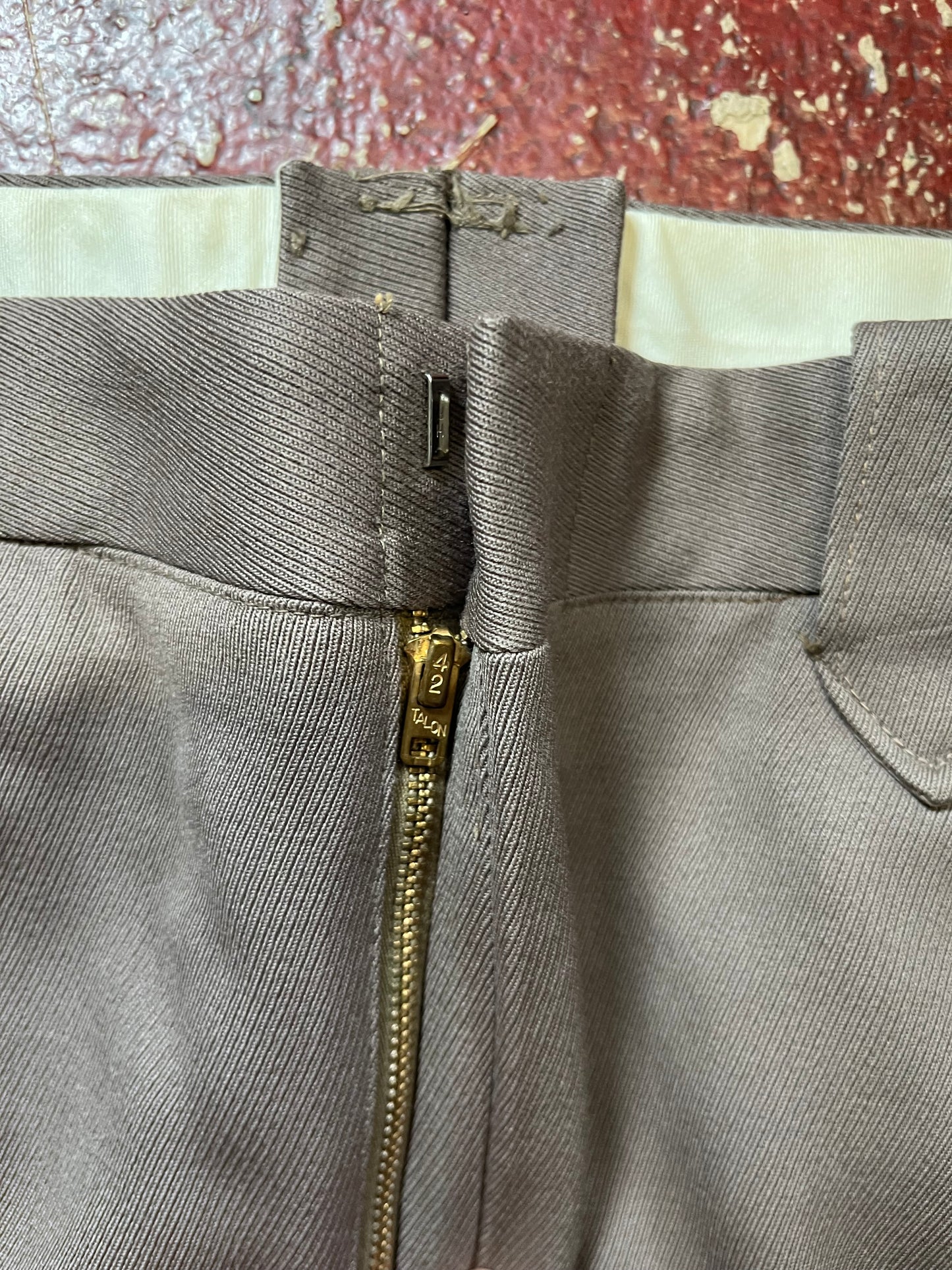 60s/70s Gross Western Gabardine Pants