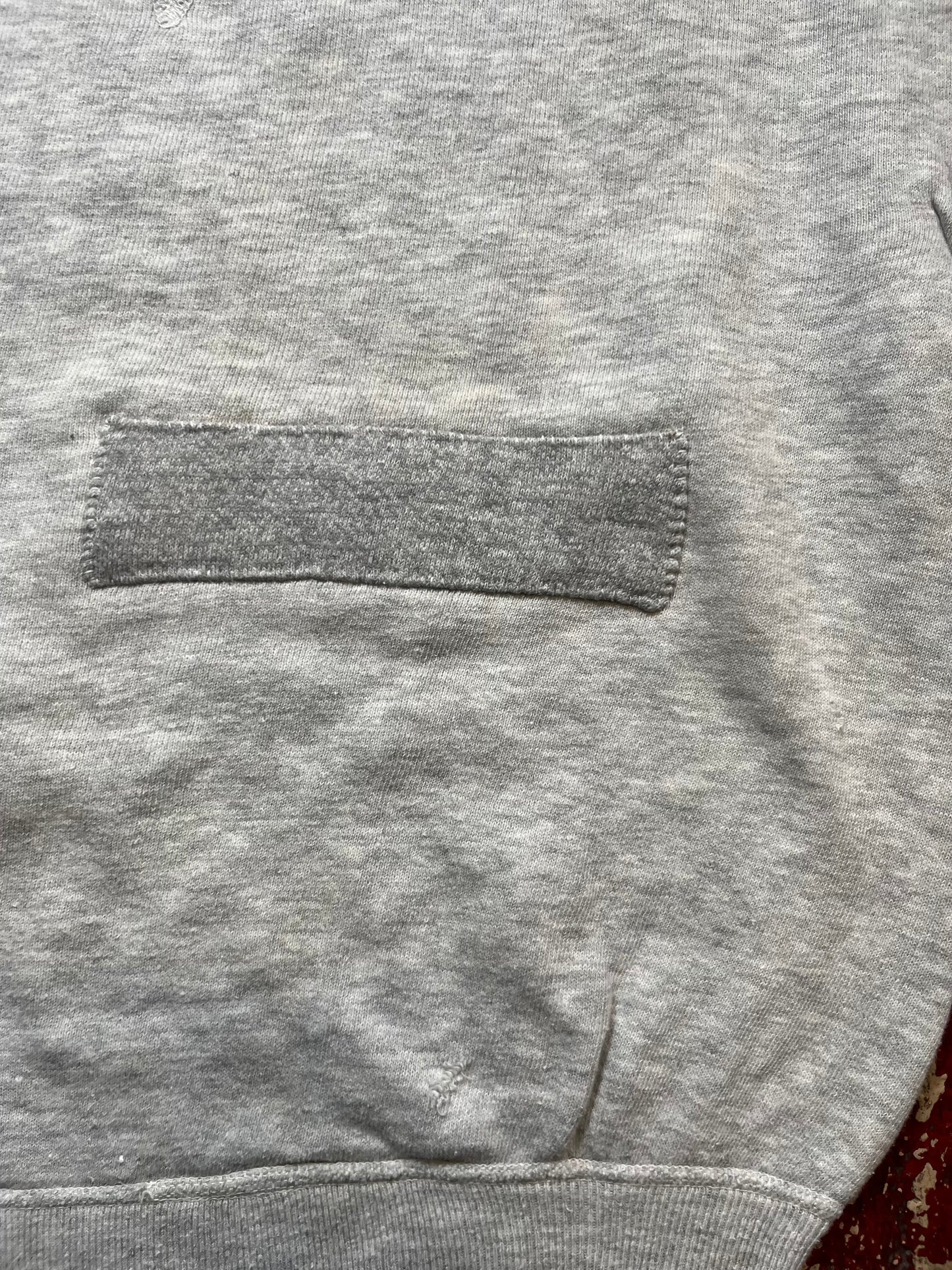 50s Single V Grey Crewneck