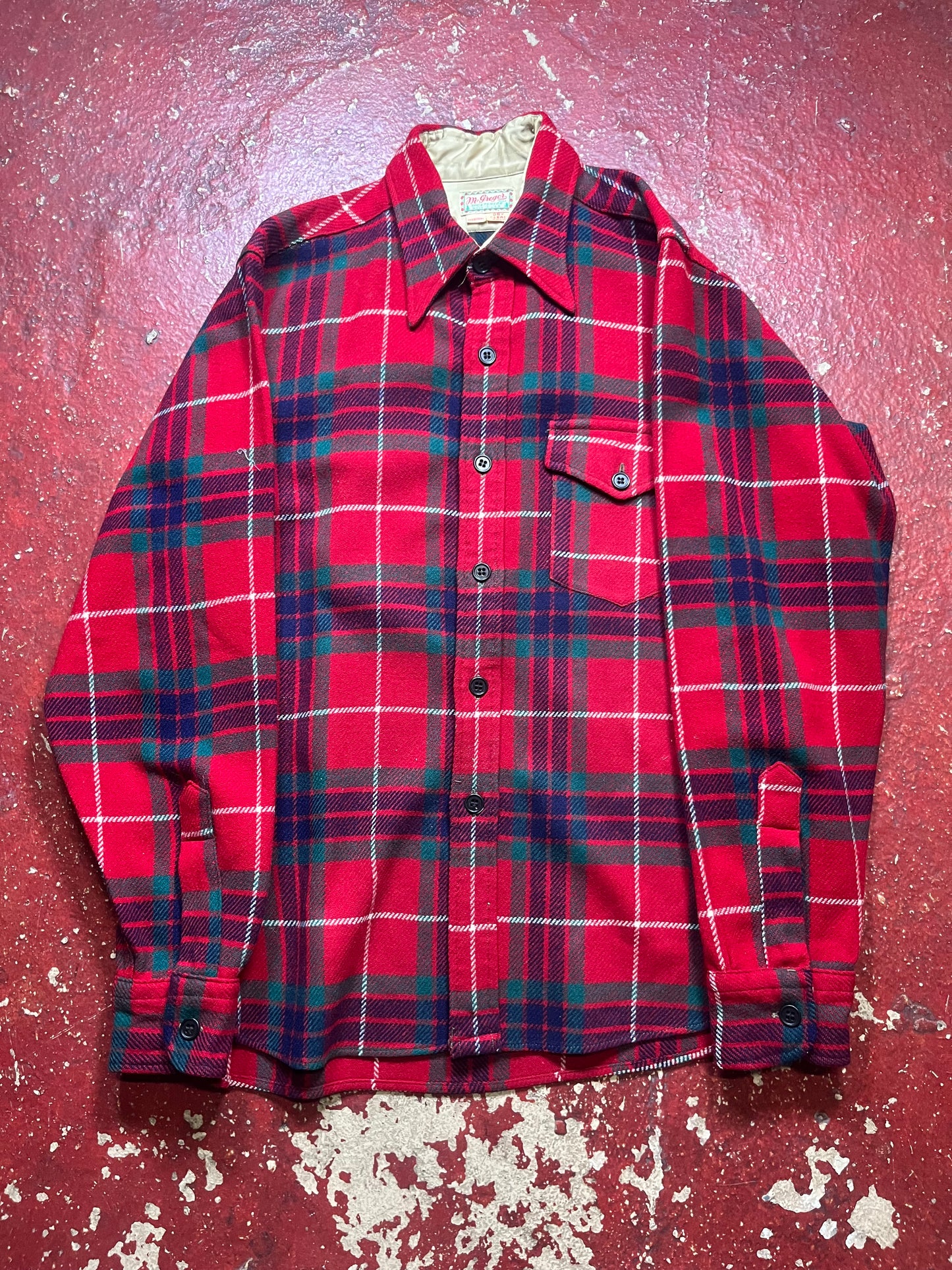 50s McGregor Wool Flannel