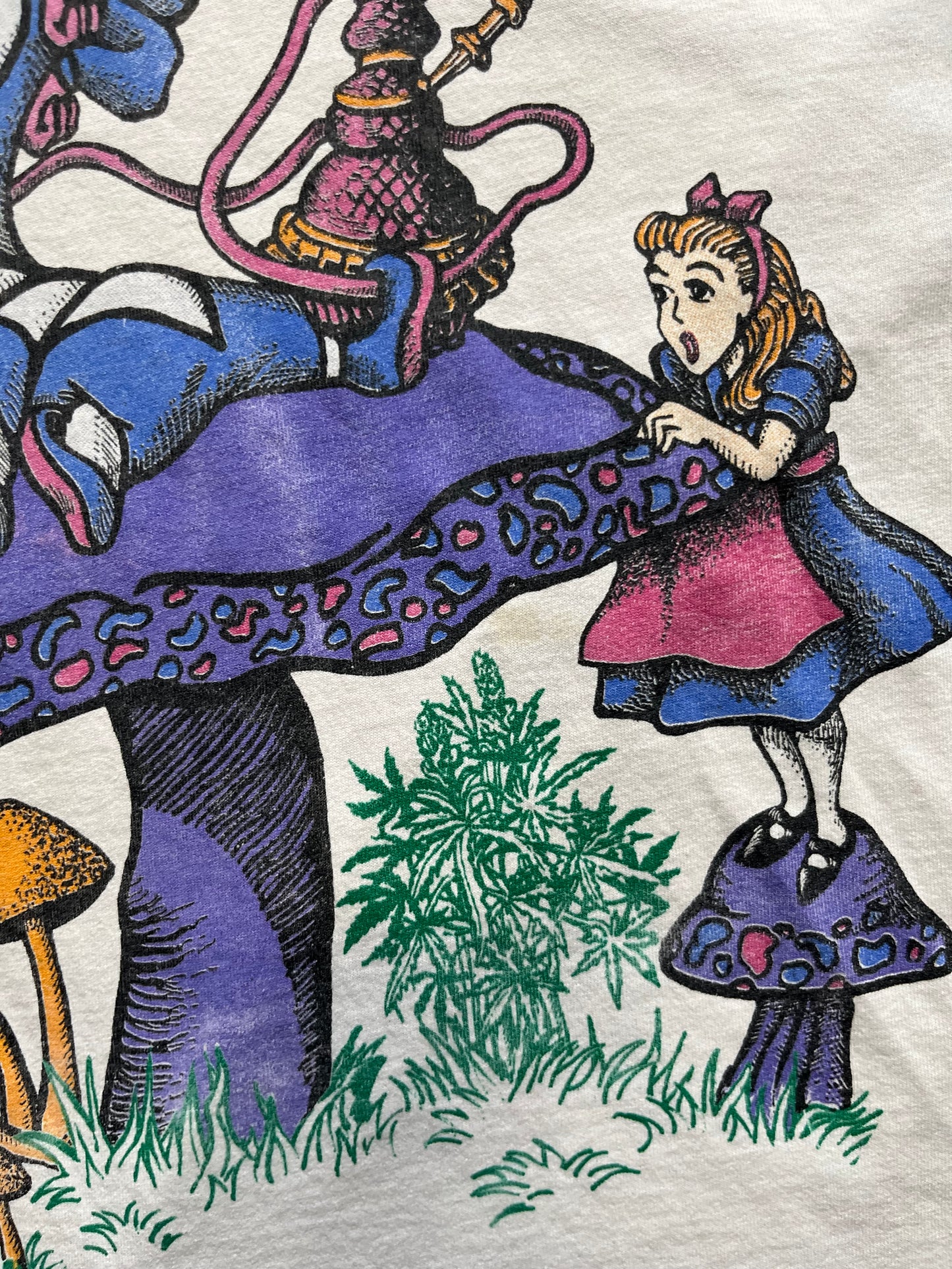 90s Alice In Wonderland “Caterpillar” Tee