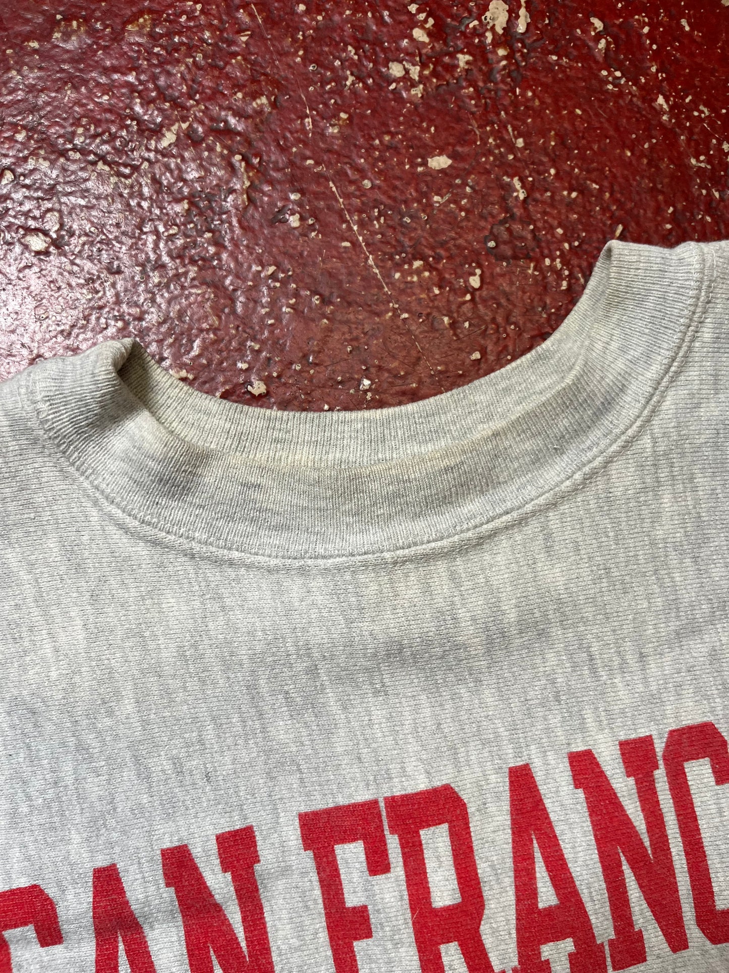 90s Champion Reverse Weave San Francisco 49ers Crewneck