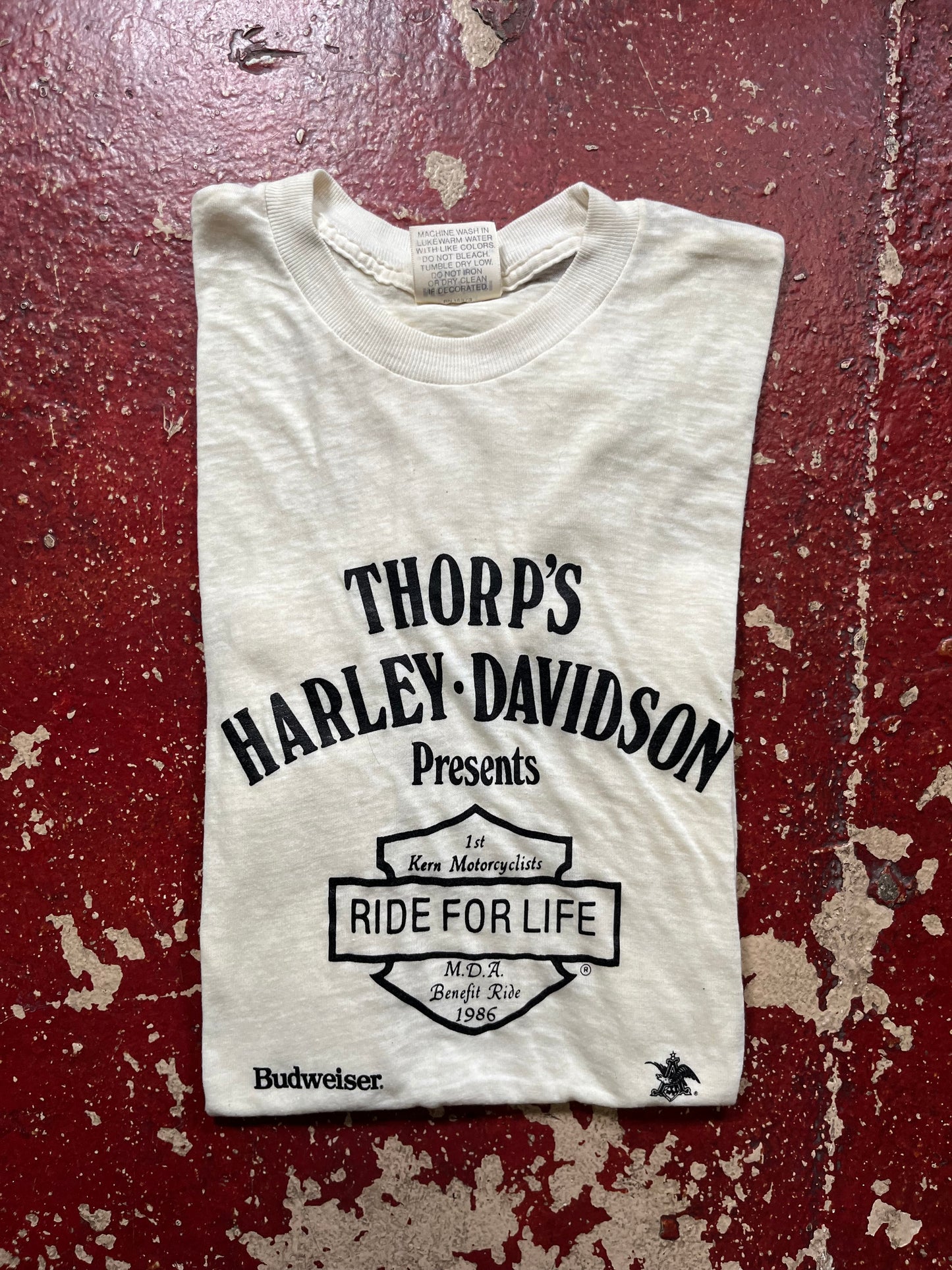 1986 Harley Davidson “Thorps” Tee