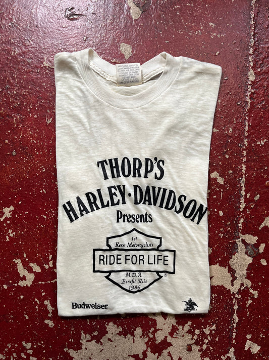 1986 Harley Davidson “Thorps” Tee