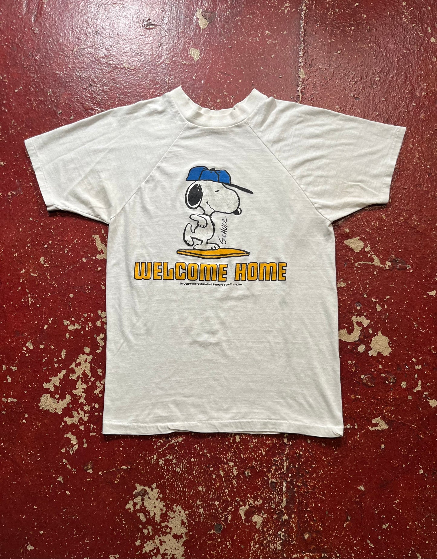 80s Snoopy “Welcome Home” Tee
