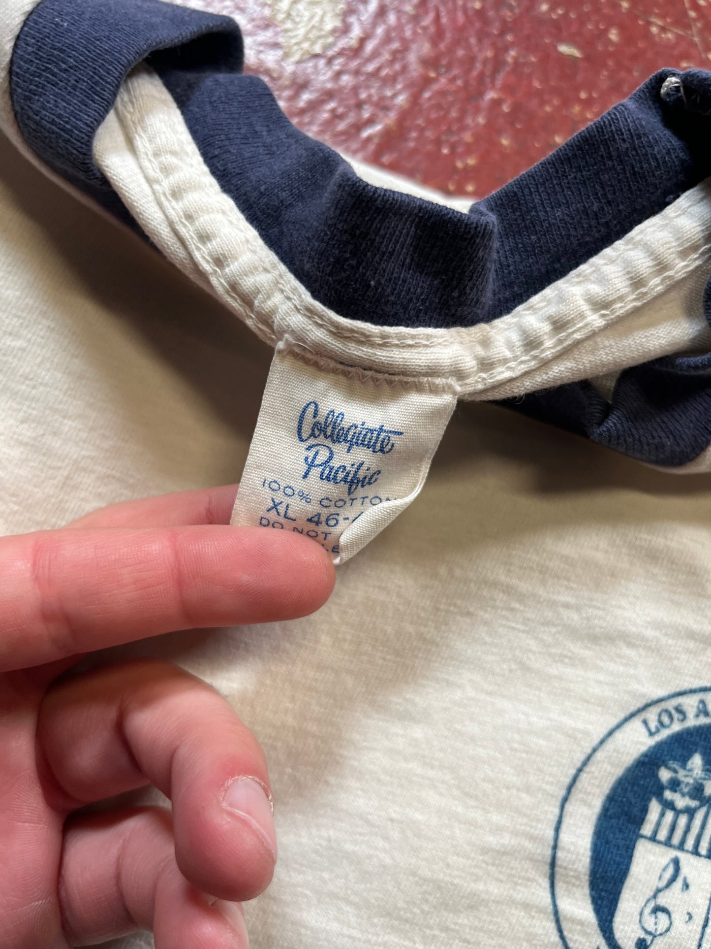 70s/80s Los Angeles Police Ringer Tee