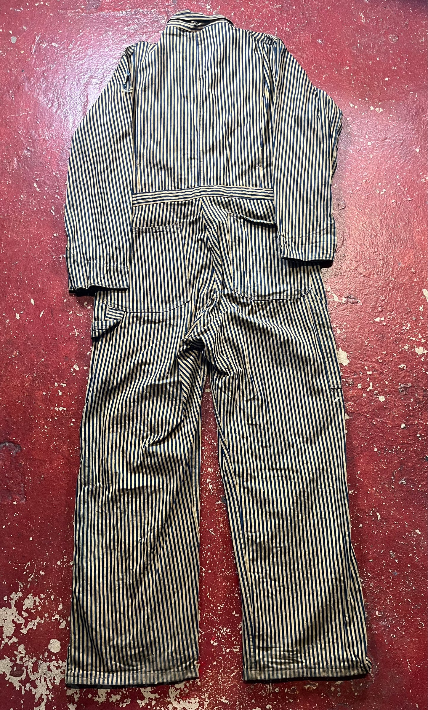 30s/40s Yellow & Blue Coveralls