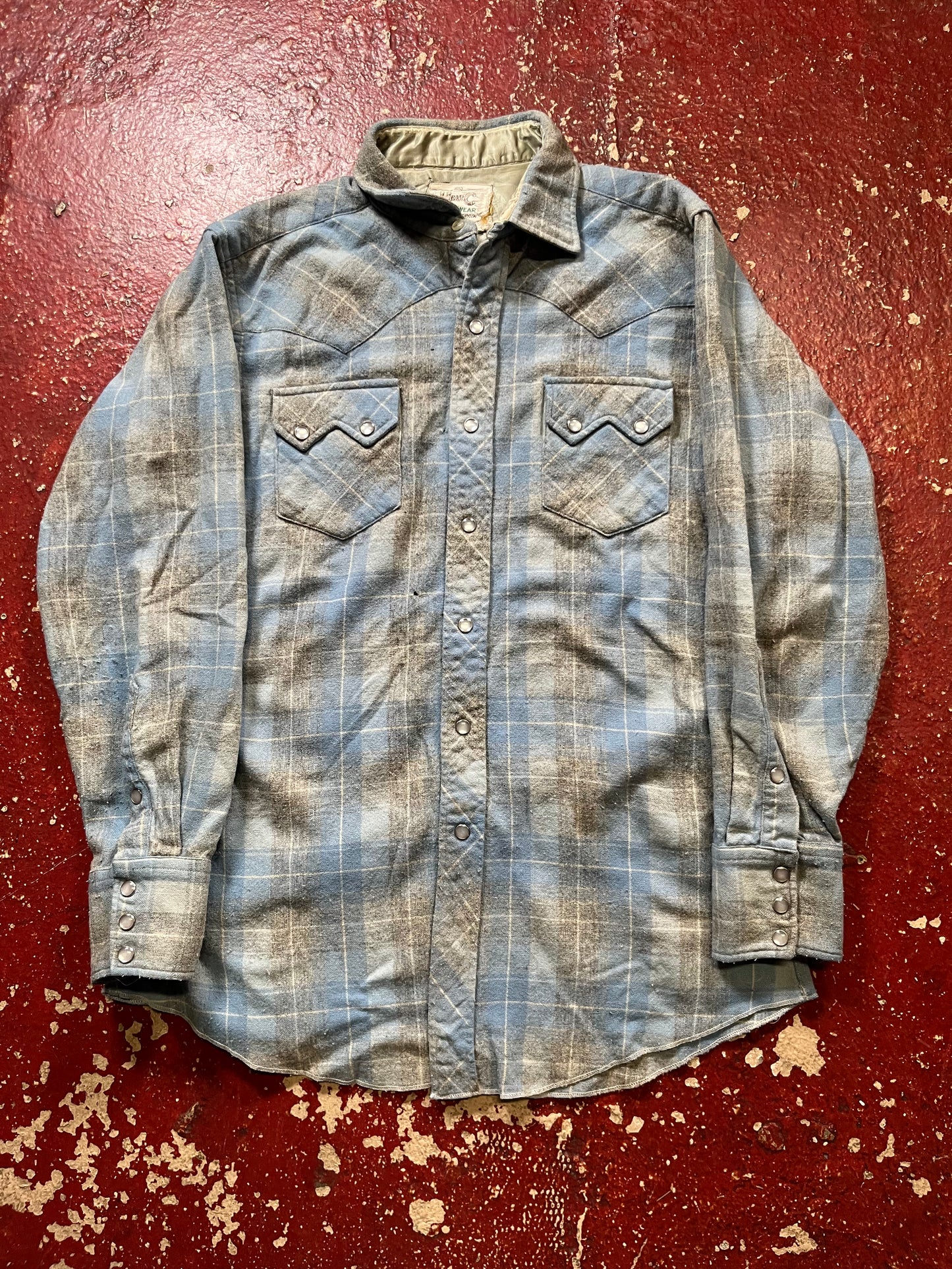60s HBarC Sawtooth Western Shirt