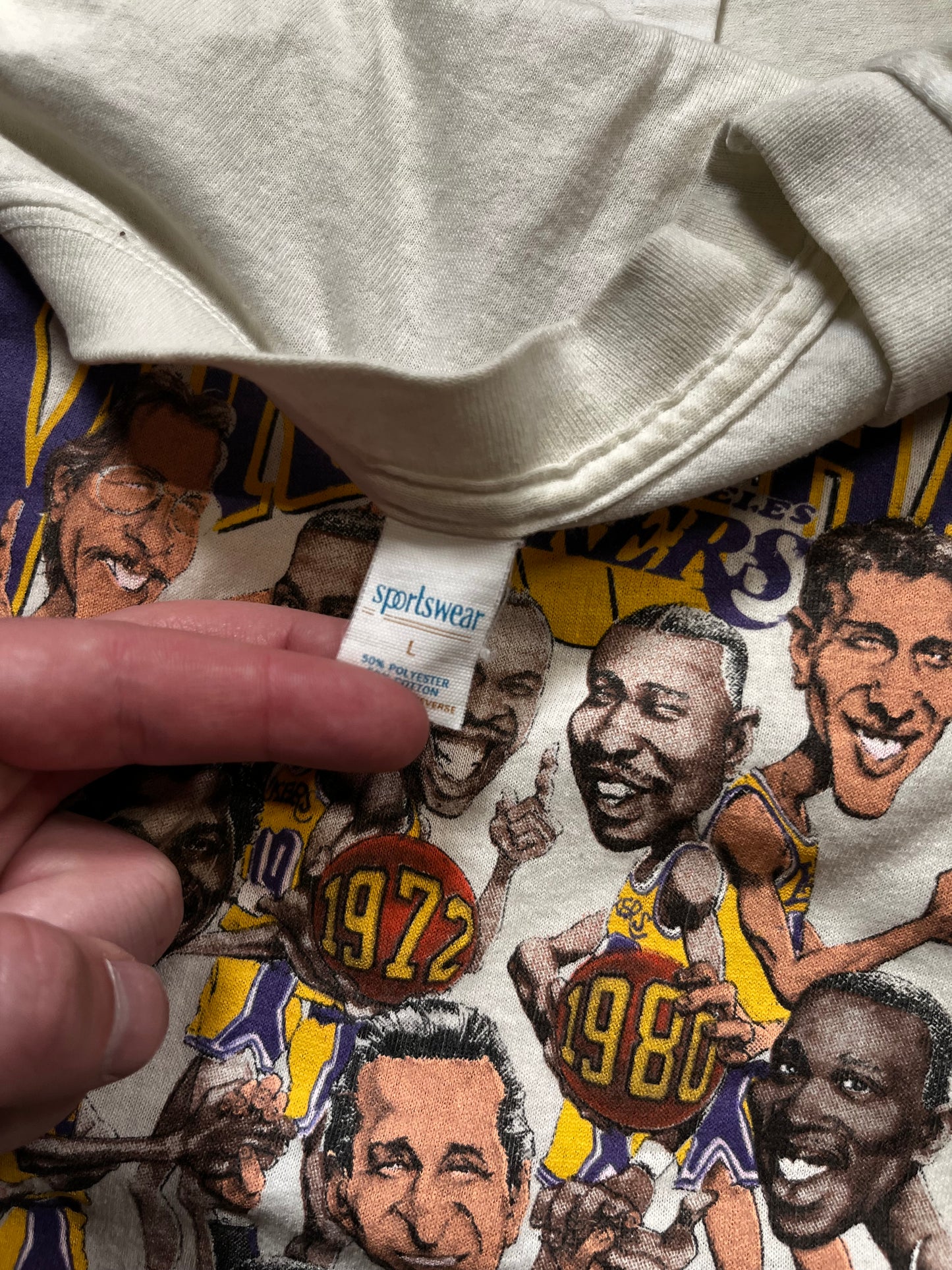 1988 Los Angeles Lakers Champions Tee