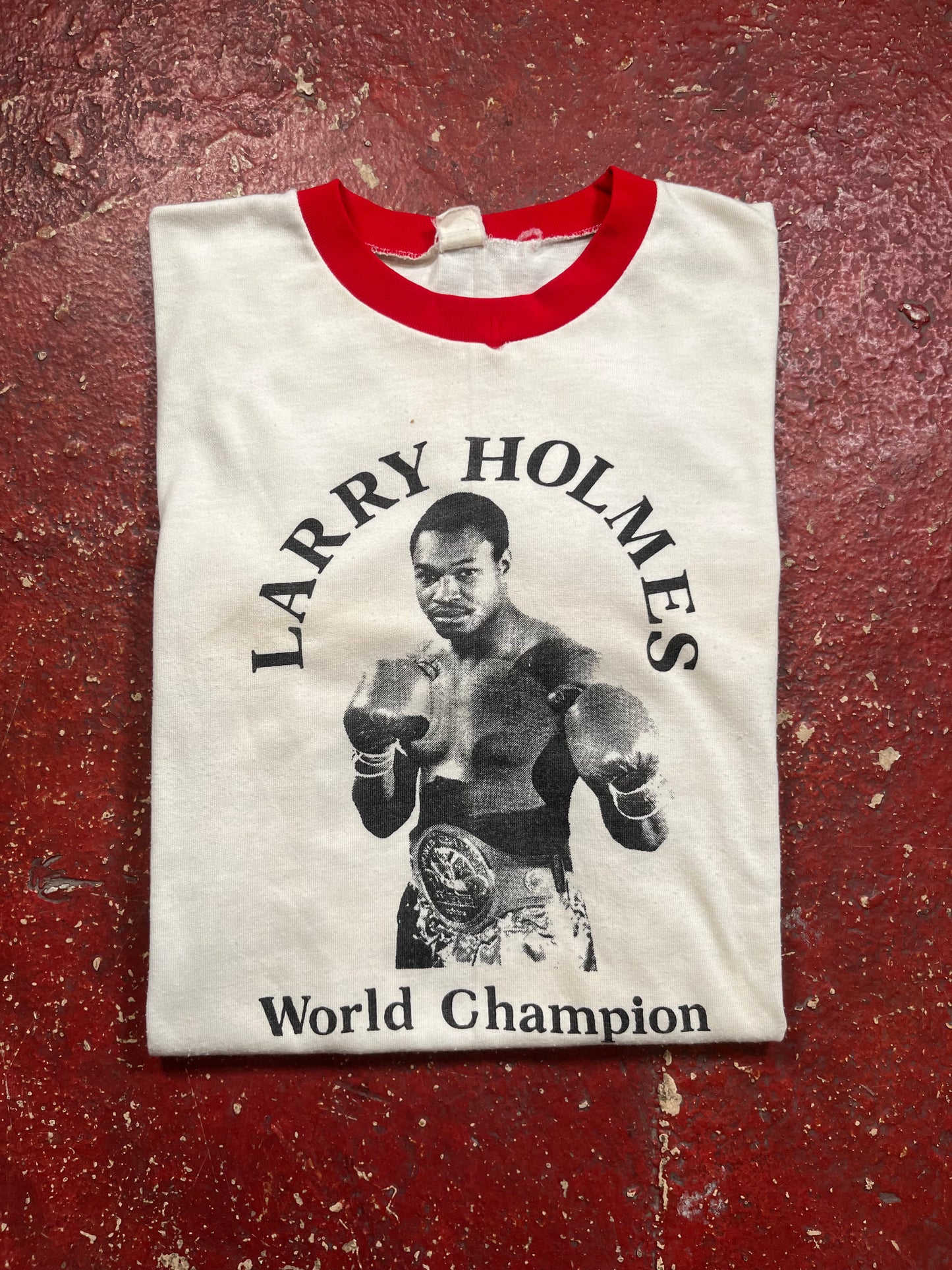 80s Larry Holmes World Champion Tee