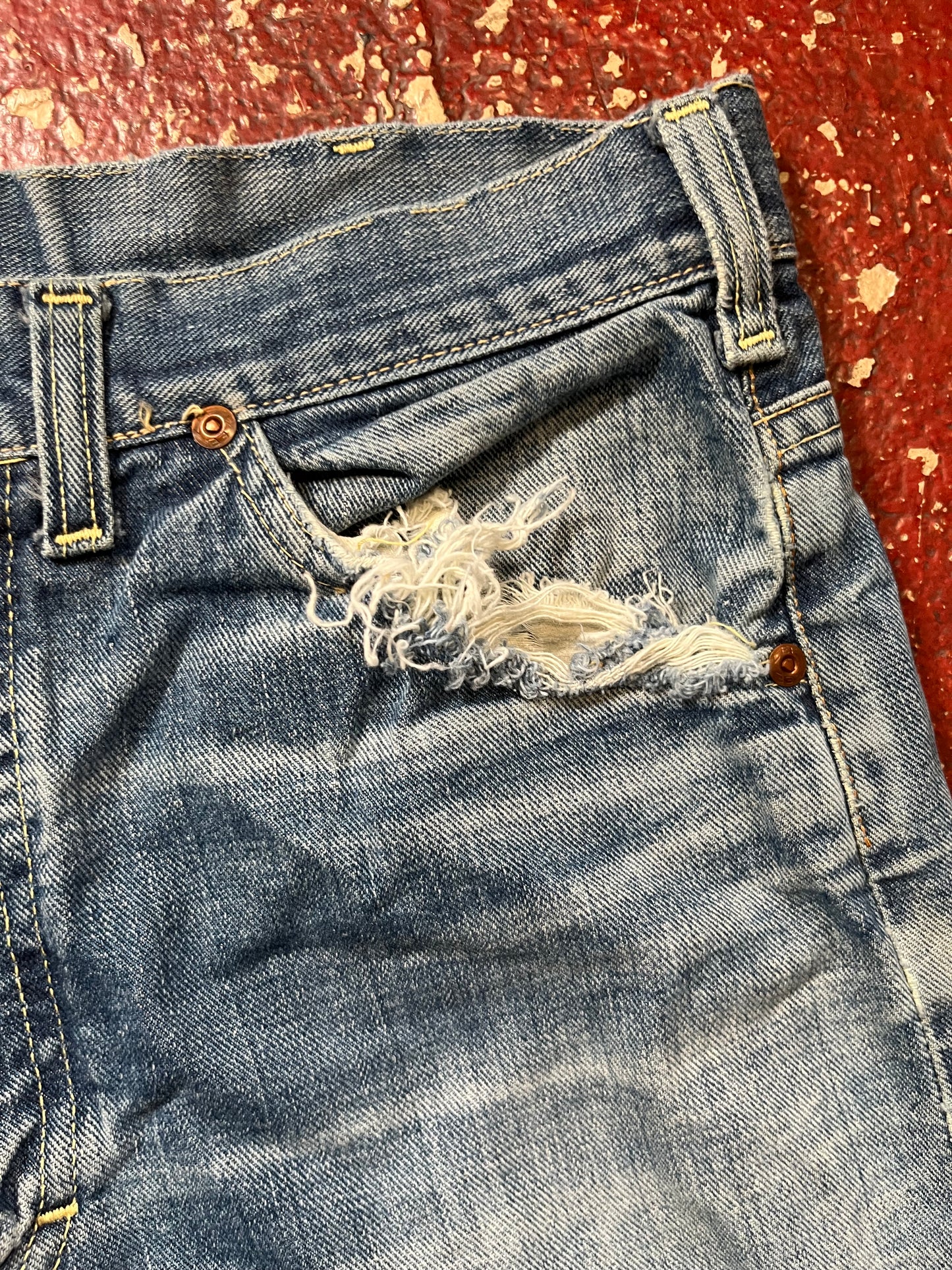 60s Lee Riders Half Selvedge Jeans