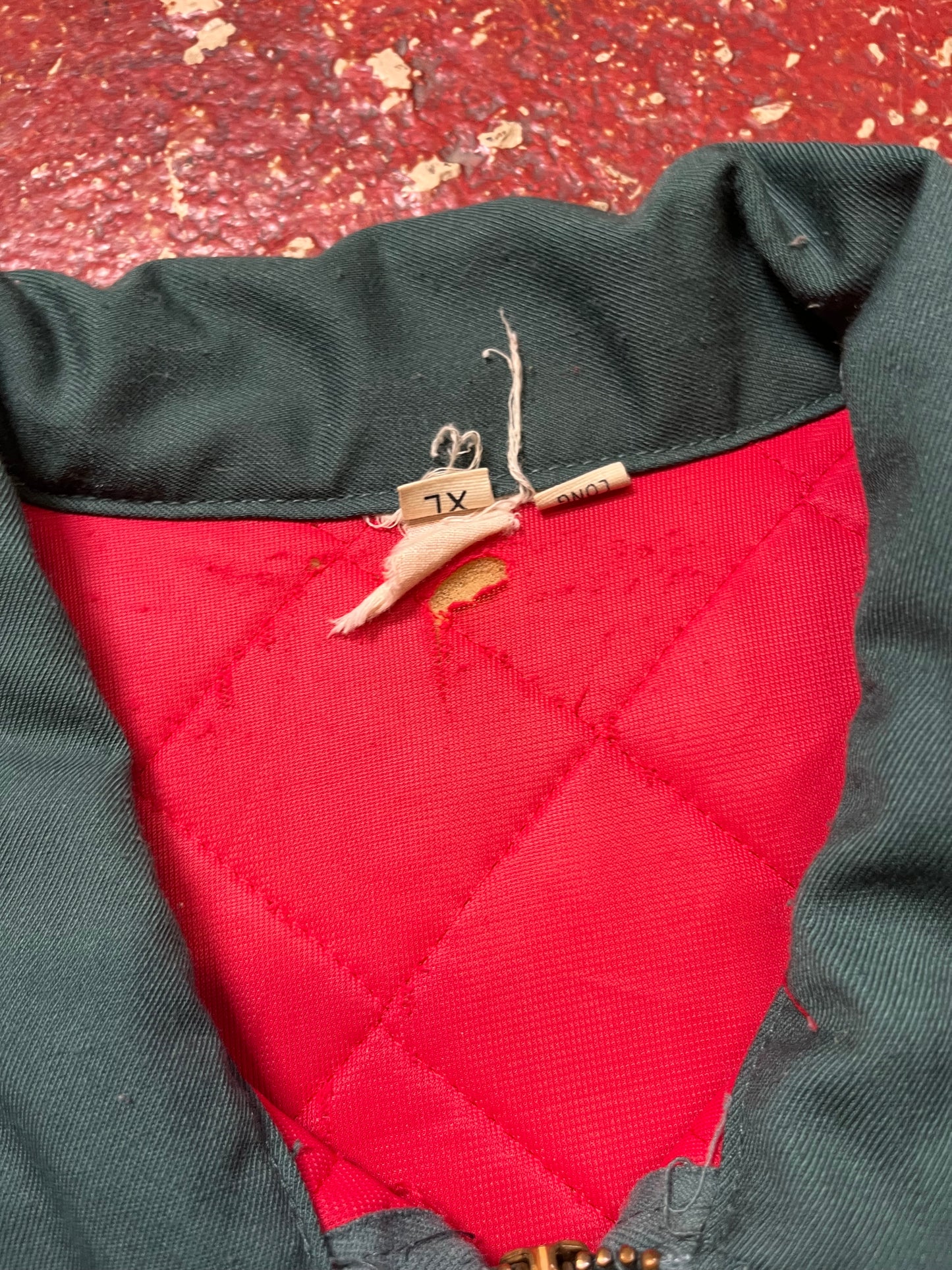 60s/70s Green Work Jacket